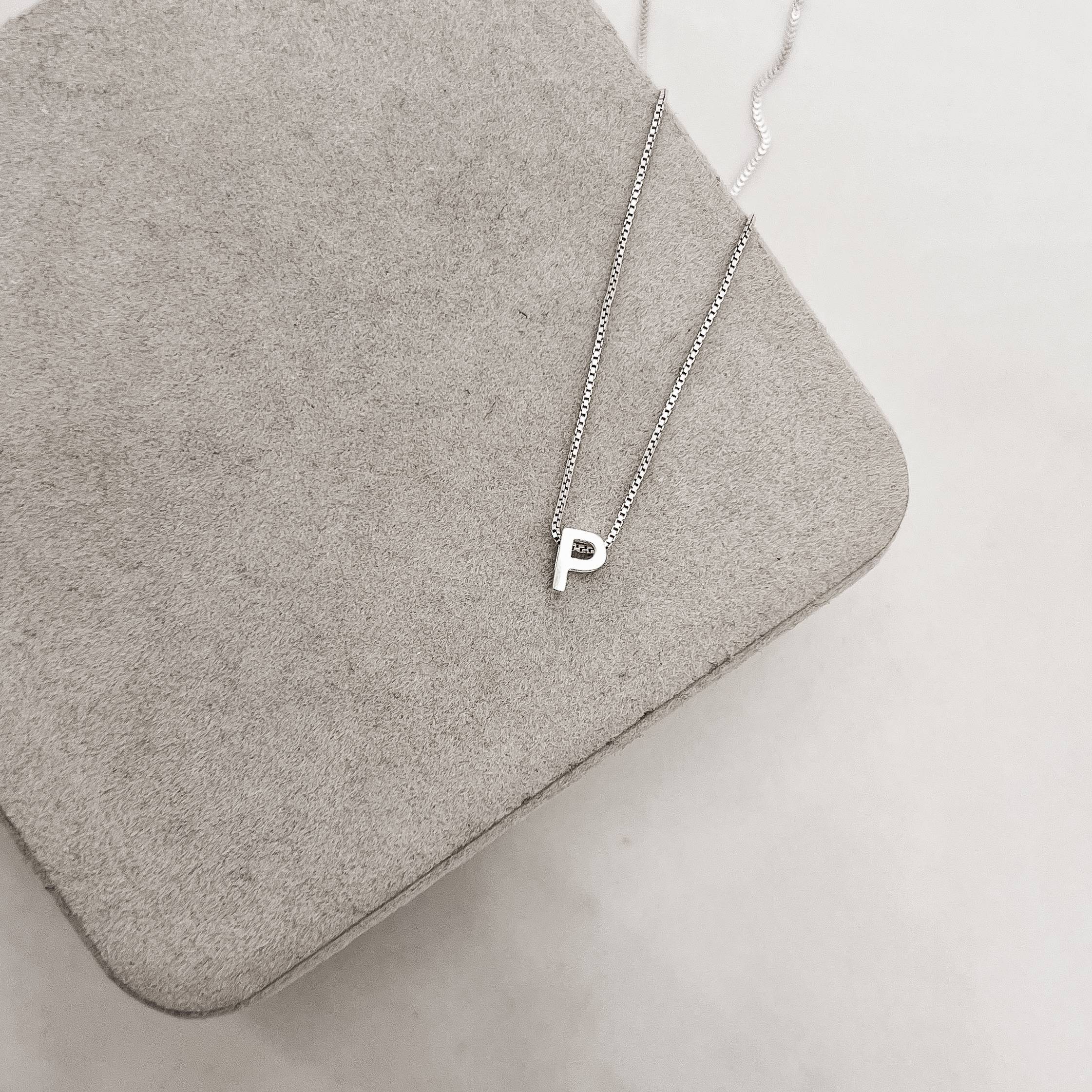 Imagem Secundária Colar letra P 6mm 45cm