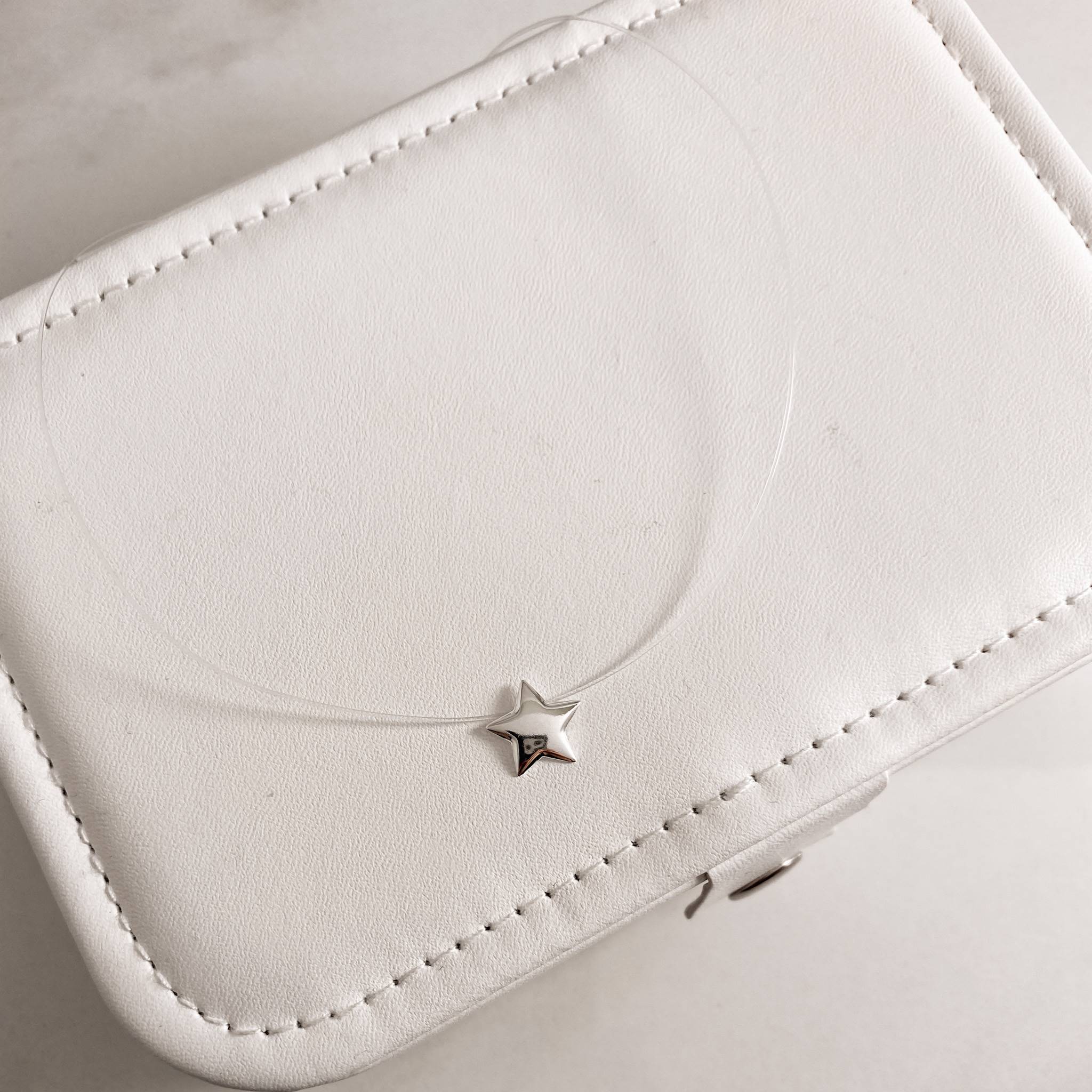 Colar nylon estrela 11mm 40cm