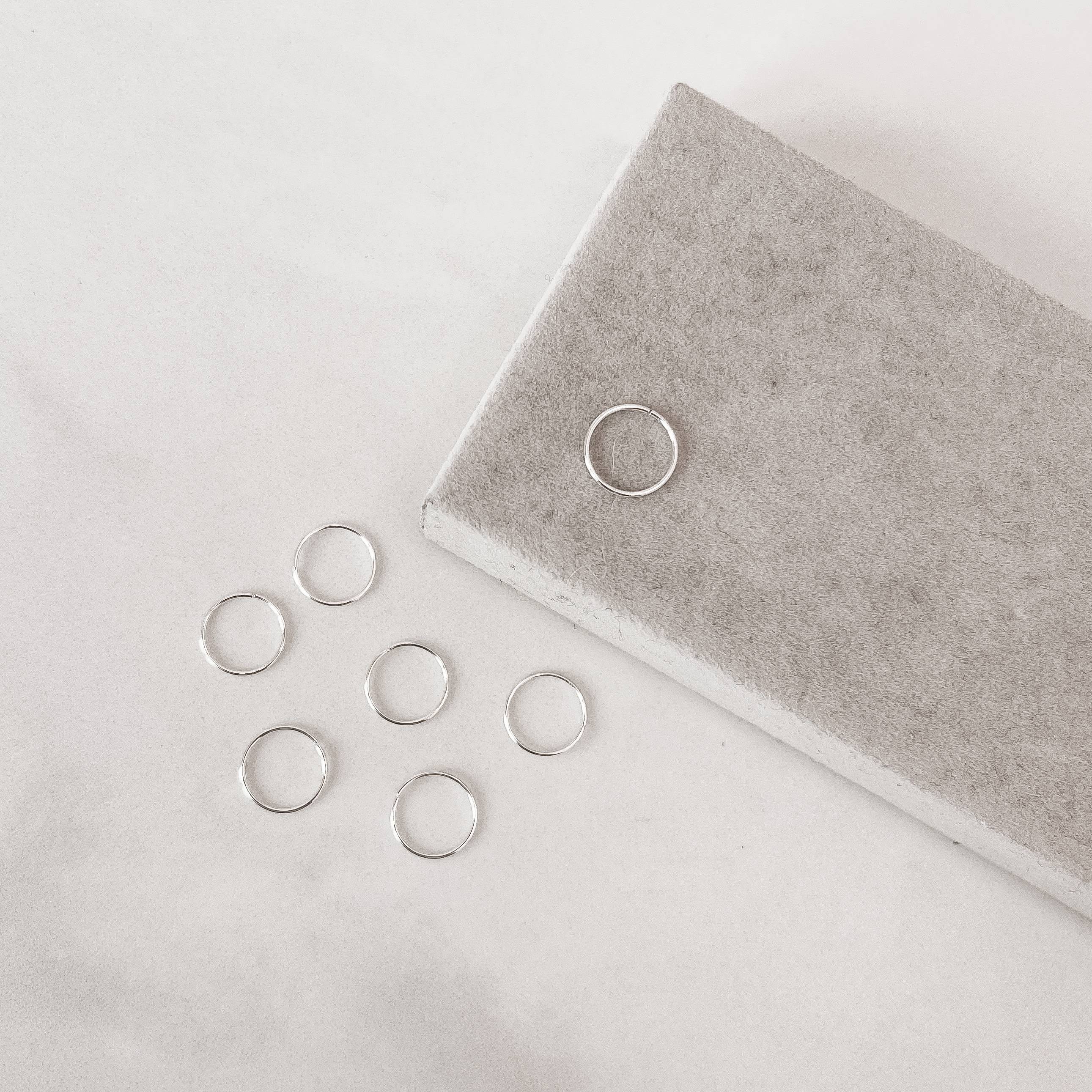 Piercing nariz argola 10mm