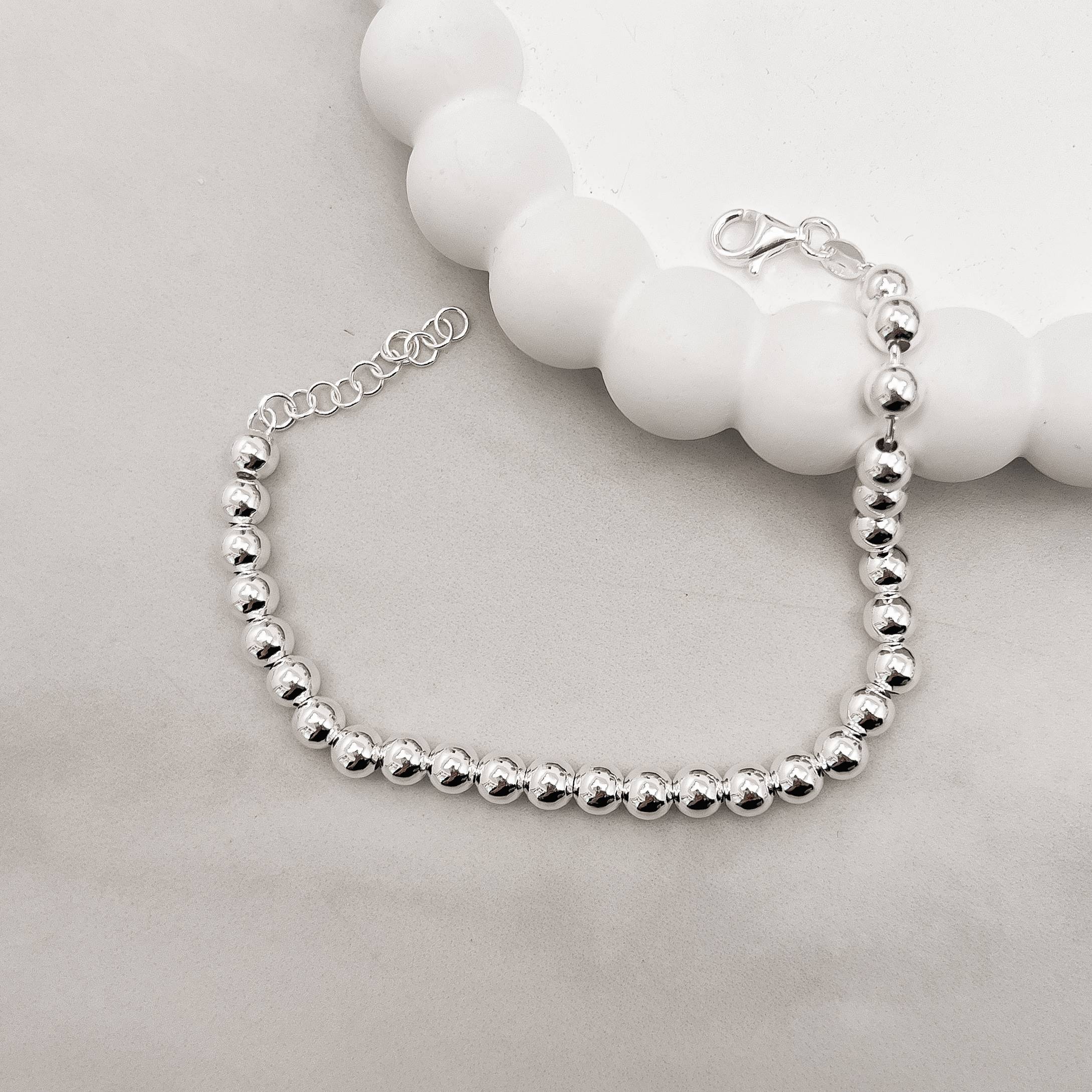 Pulseira cartier bolas 6mm