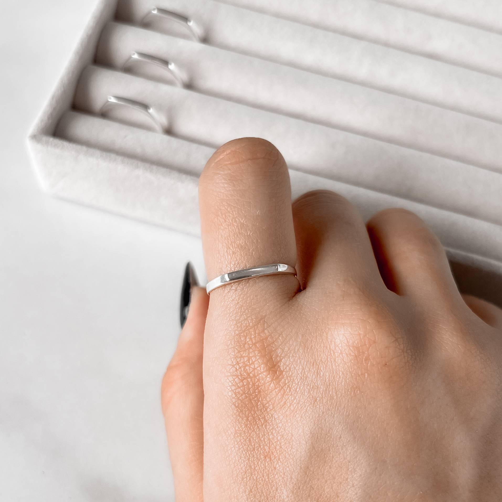 Imagem Secundária Anel detalhe reto