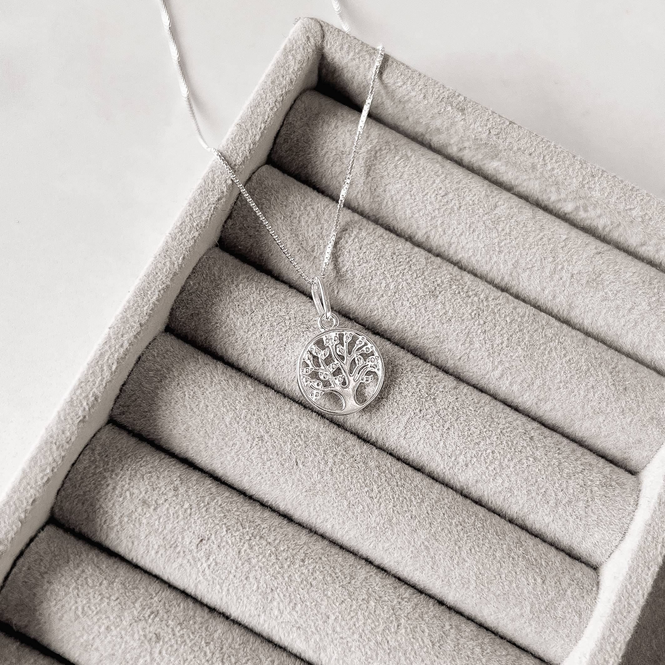 Imagem Secundária Colar pingente mandala árvore 13mm 45cm