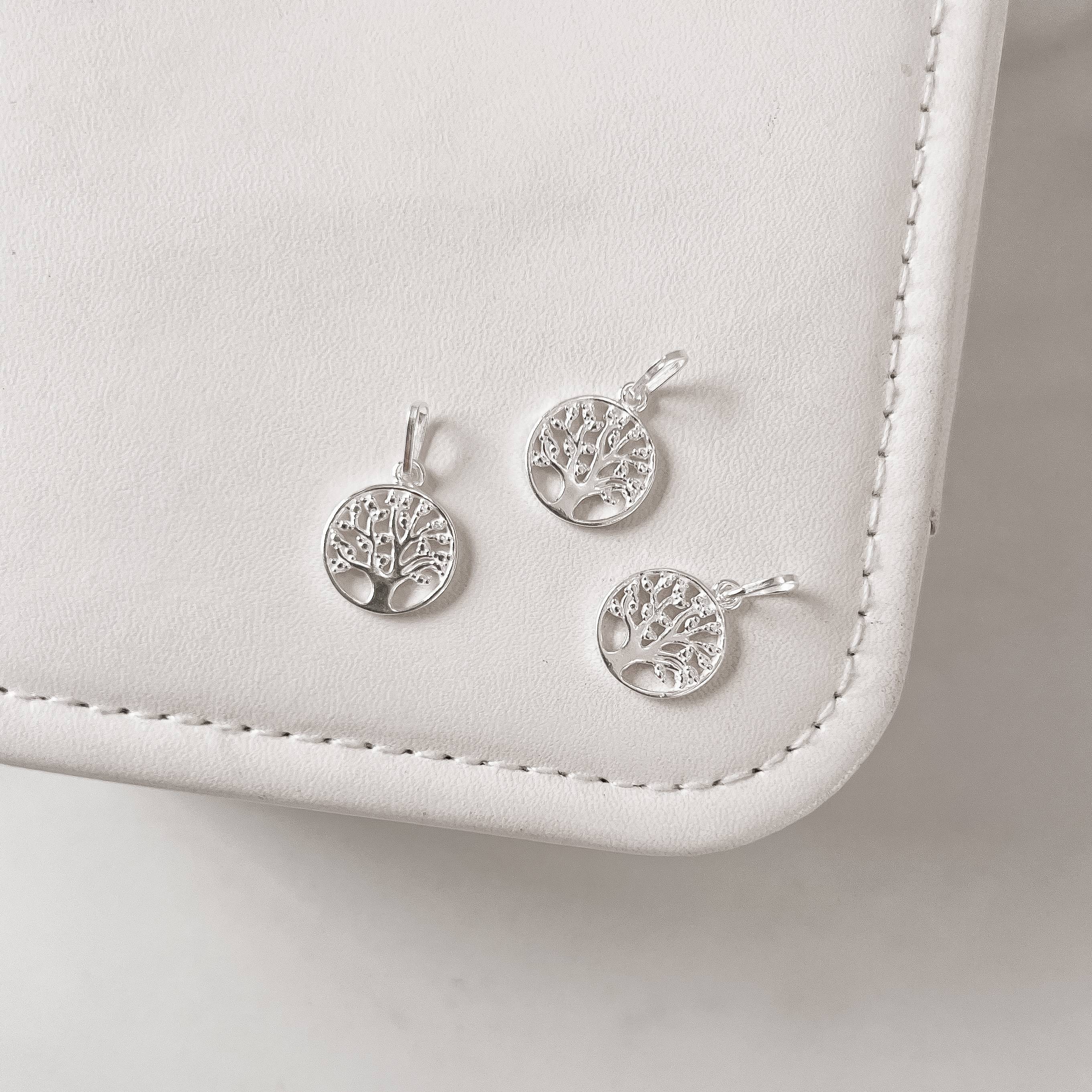 Pingente mandala árvore 13mm