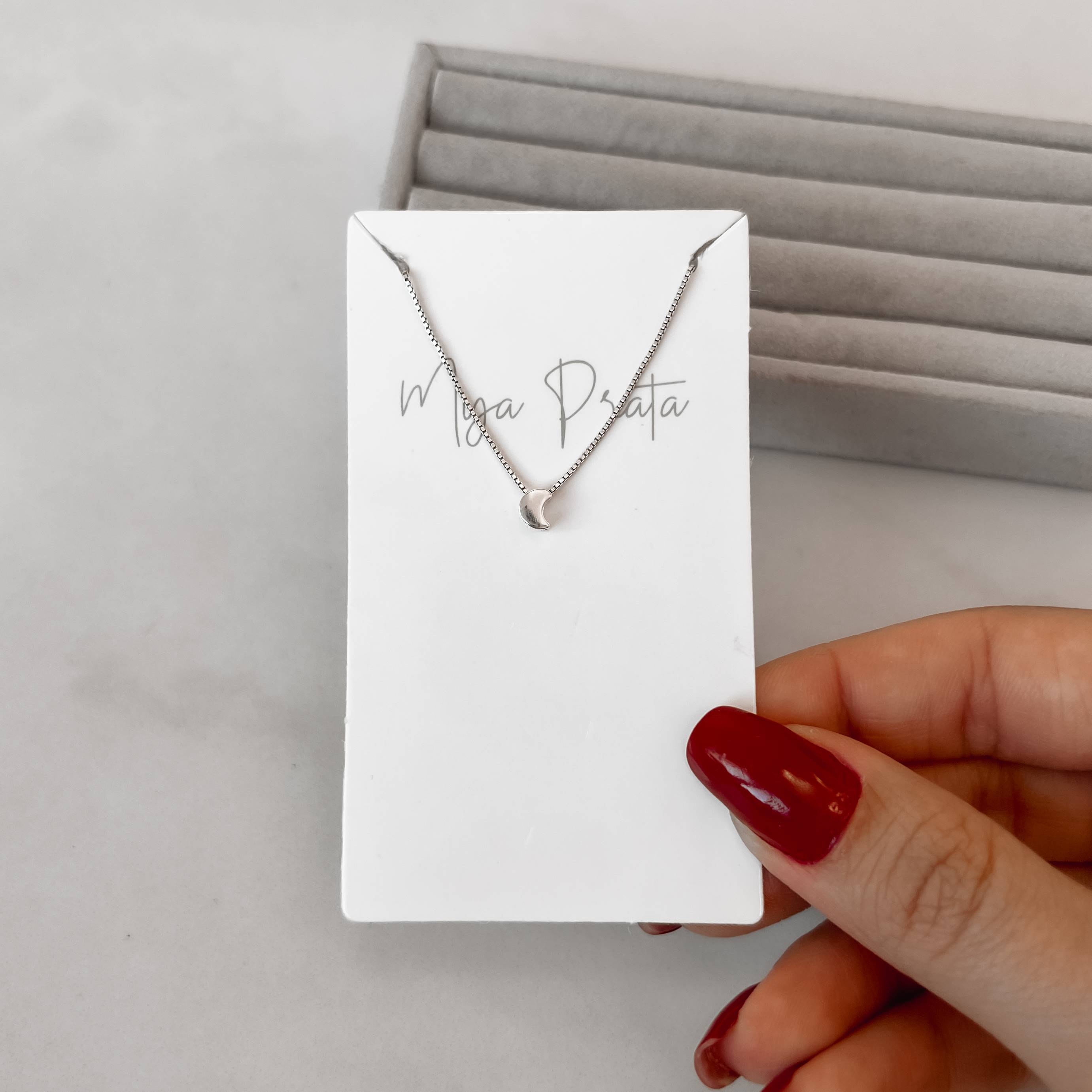 Imagem Secundária Colar lua 5mm 40cm