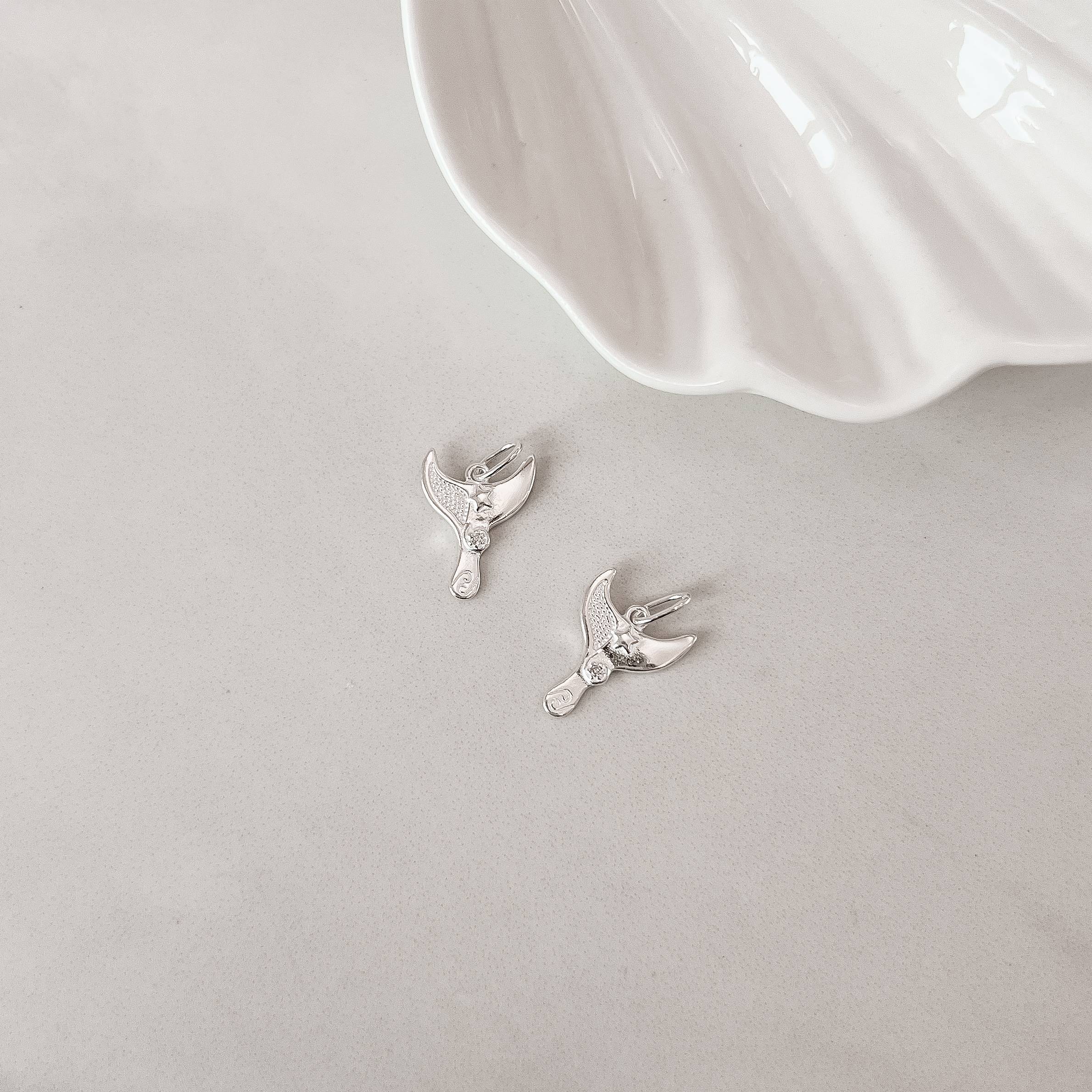 Imagem Secundária Pingente sereia desenhada 17mm