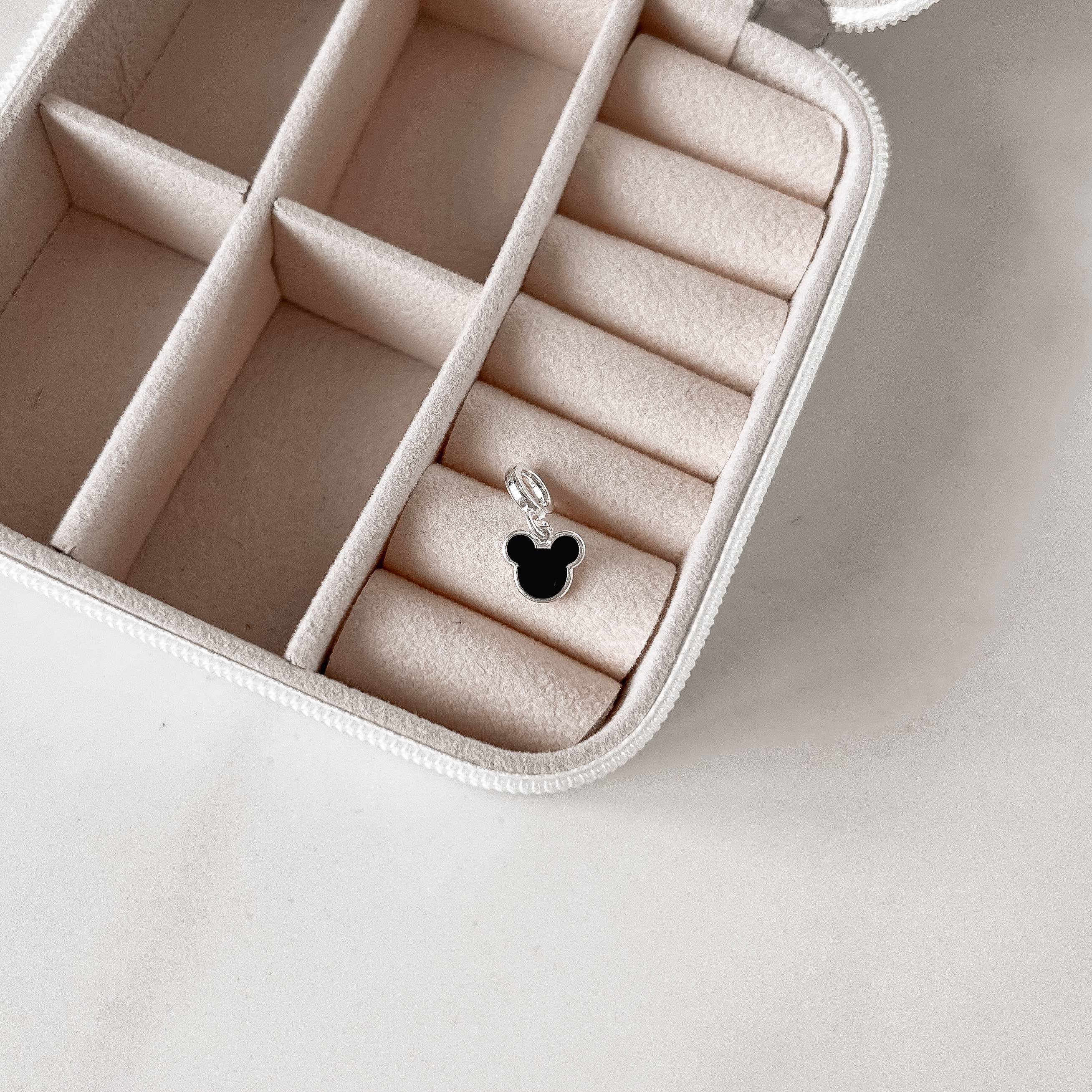 Berloque pingente Mickey resina 8mm