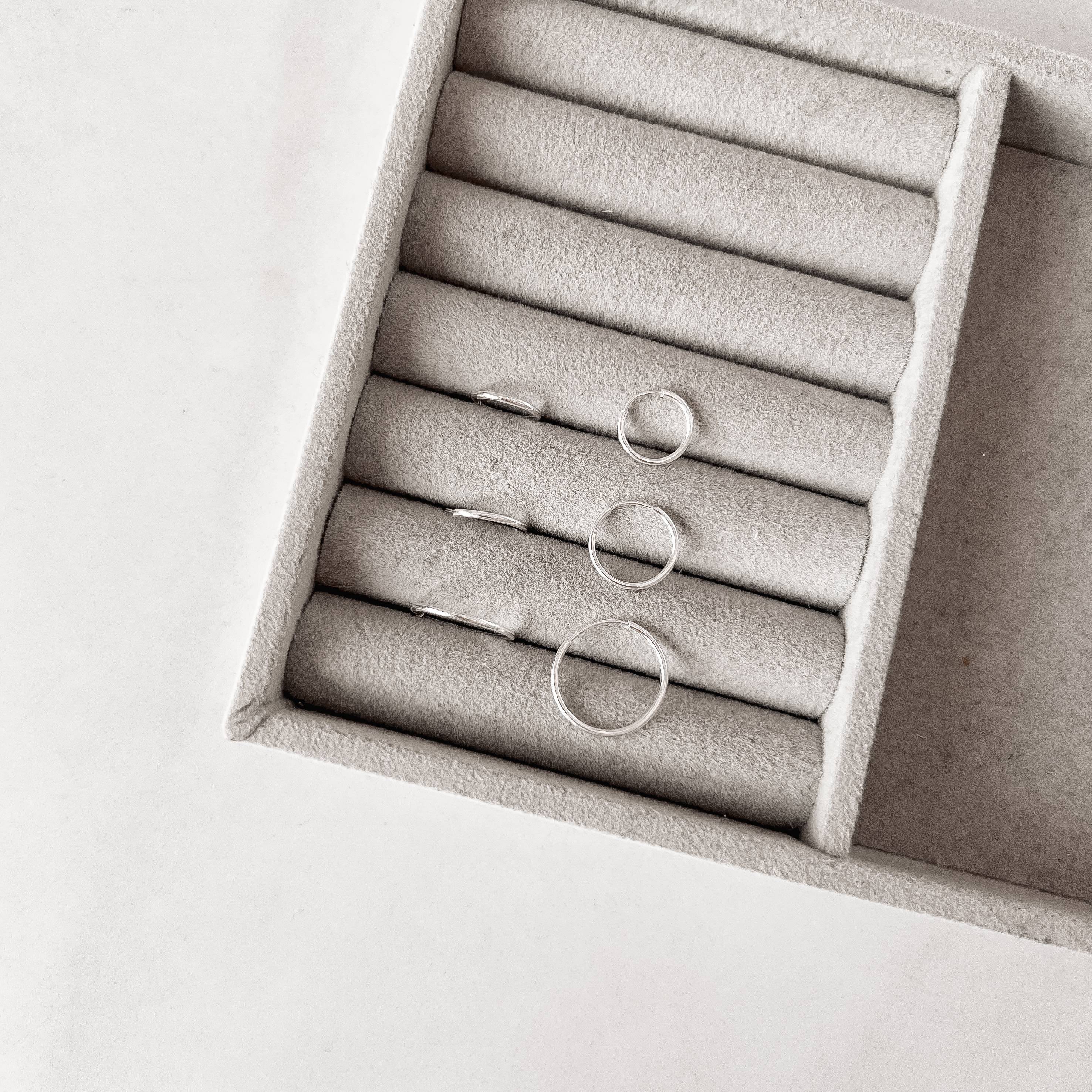 Trio argolas 8, 10 e 12mm