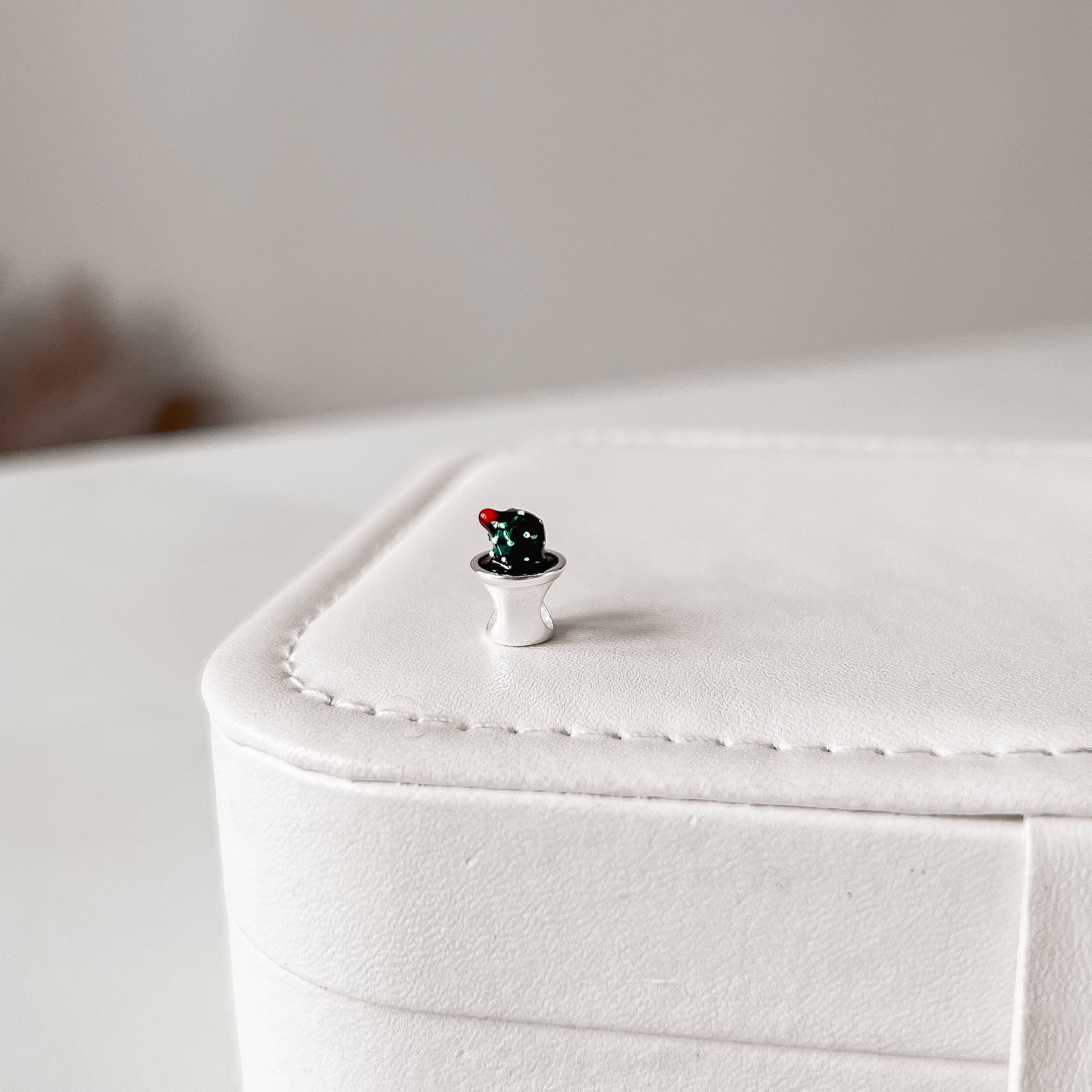 Berloque separador cacto resina 12mm