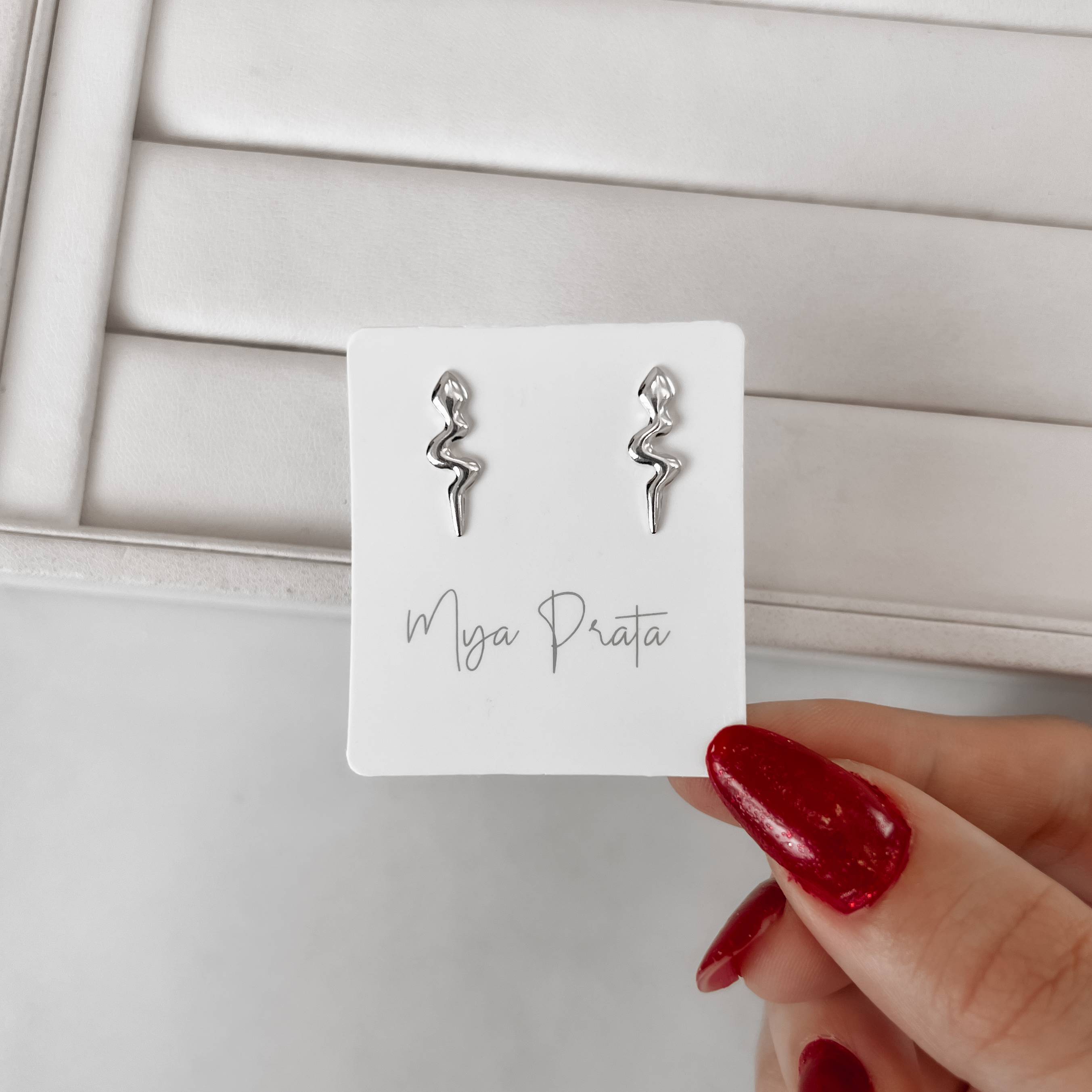 Imagem Secundária Brinco cobra 17mm