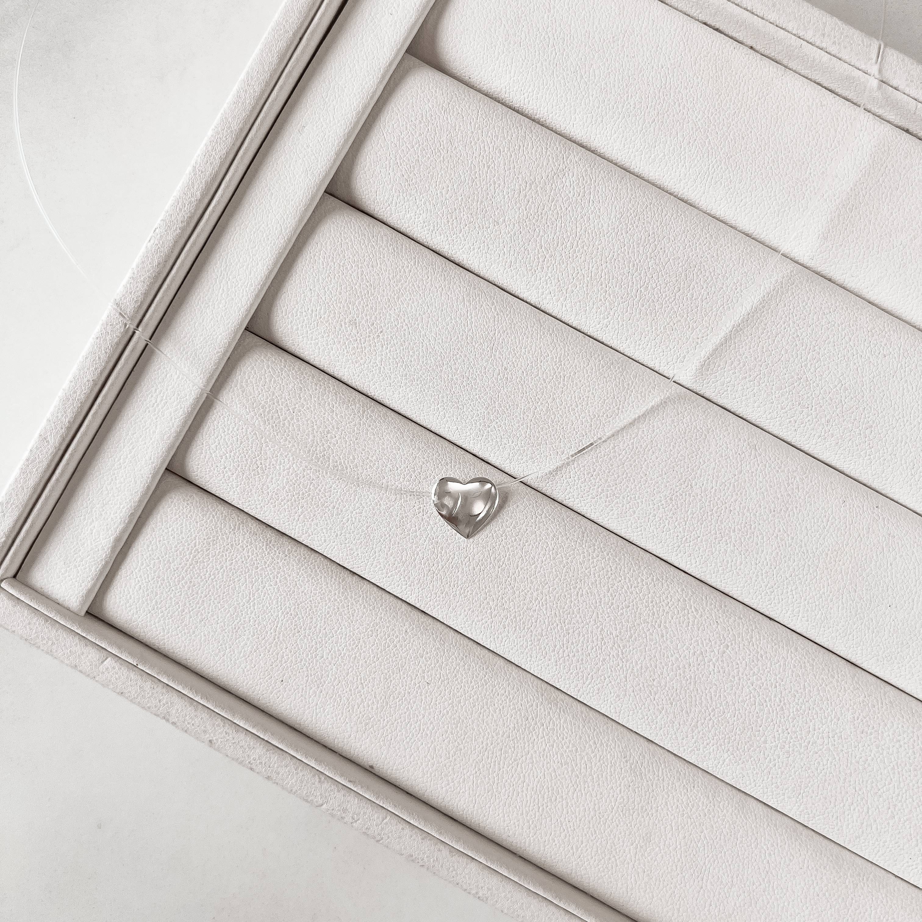 Imagem Colar nylon coração 40cm