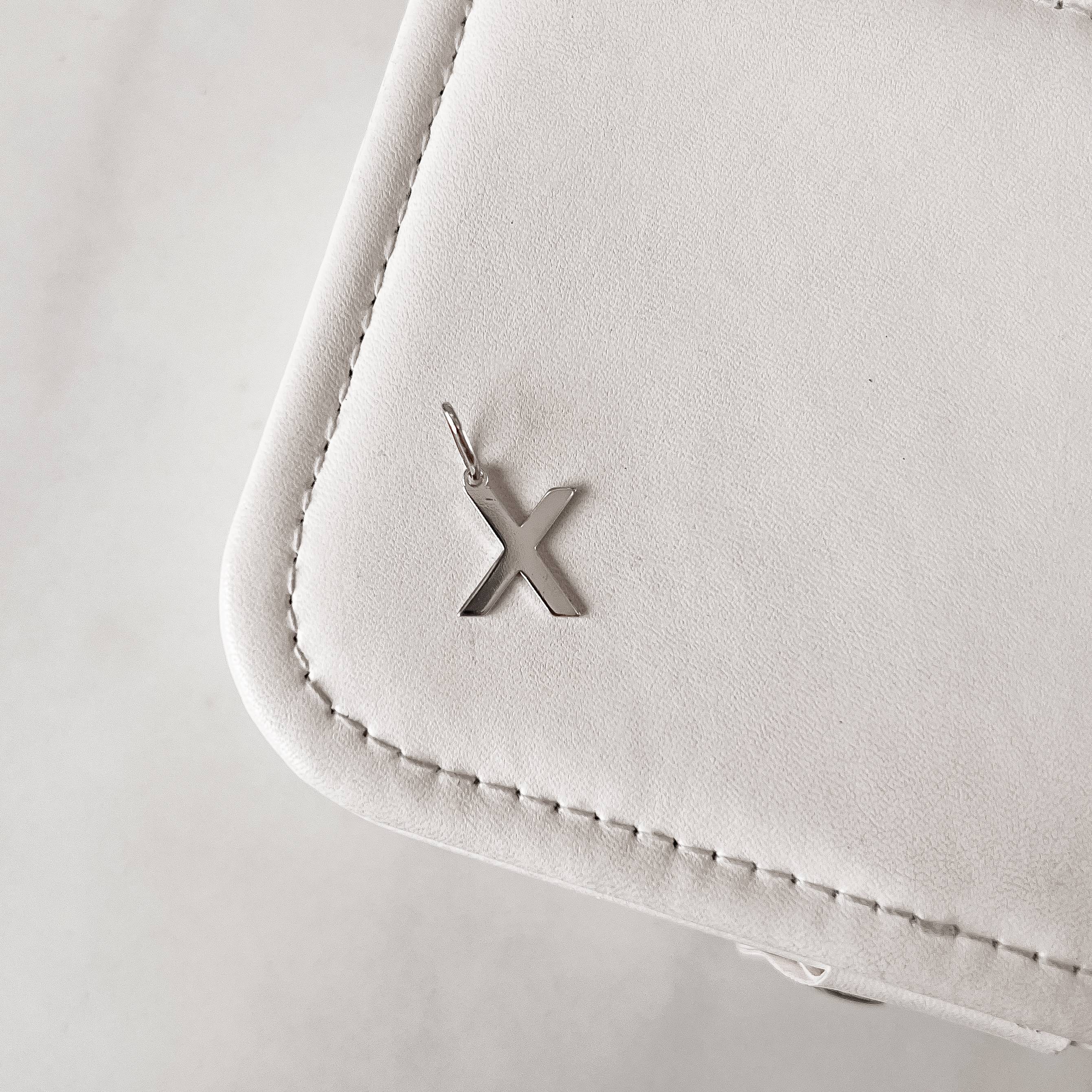 Imagem Secundária Pingente letra X