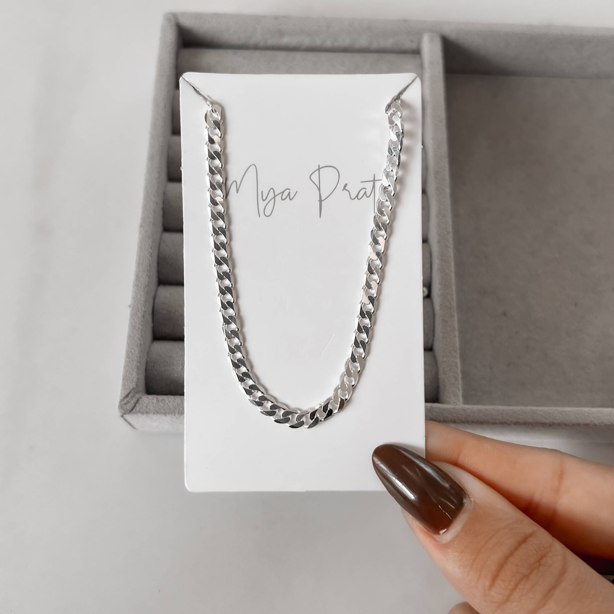 Imagem Secundária Corrente grumet fechada 3.8 70cm