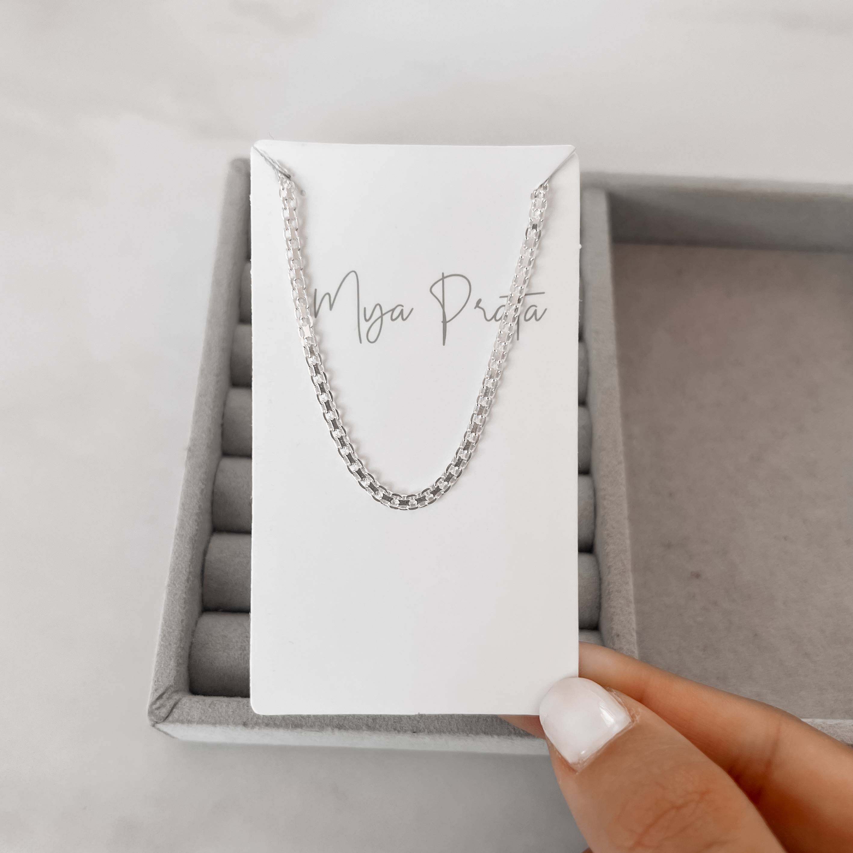 Corrente esteira cadeado 2.4 40cm