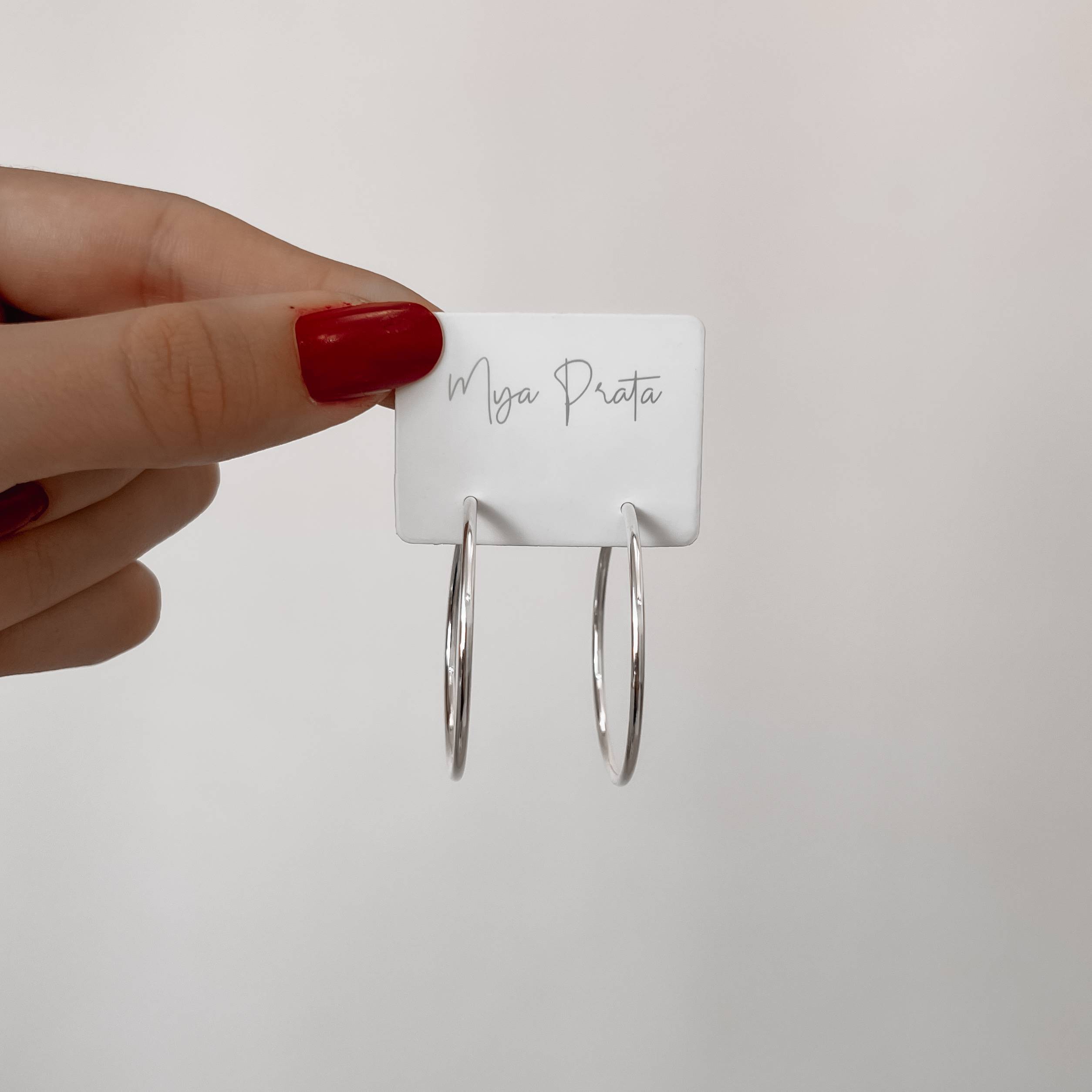 Argola redonda 38mm tradicional