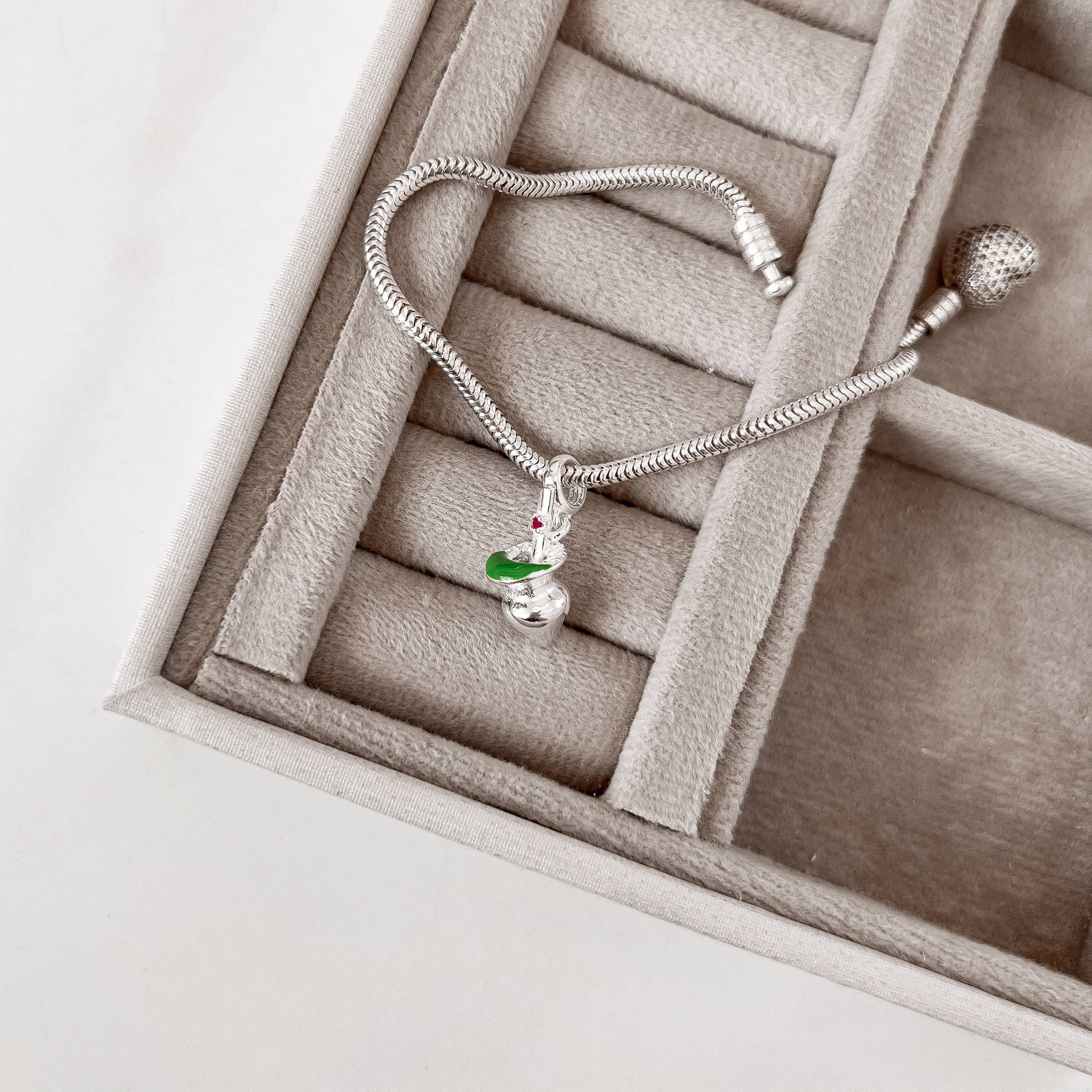 Berloque pingente chimarrão resina 17mm