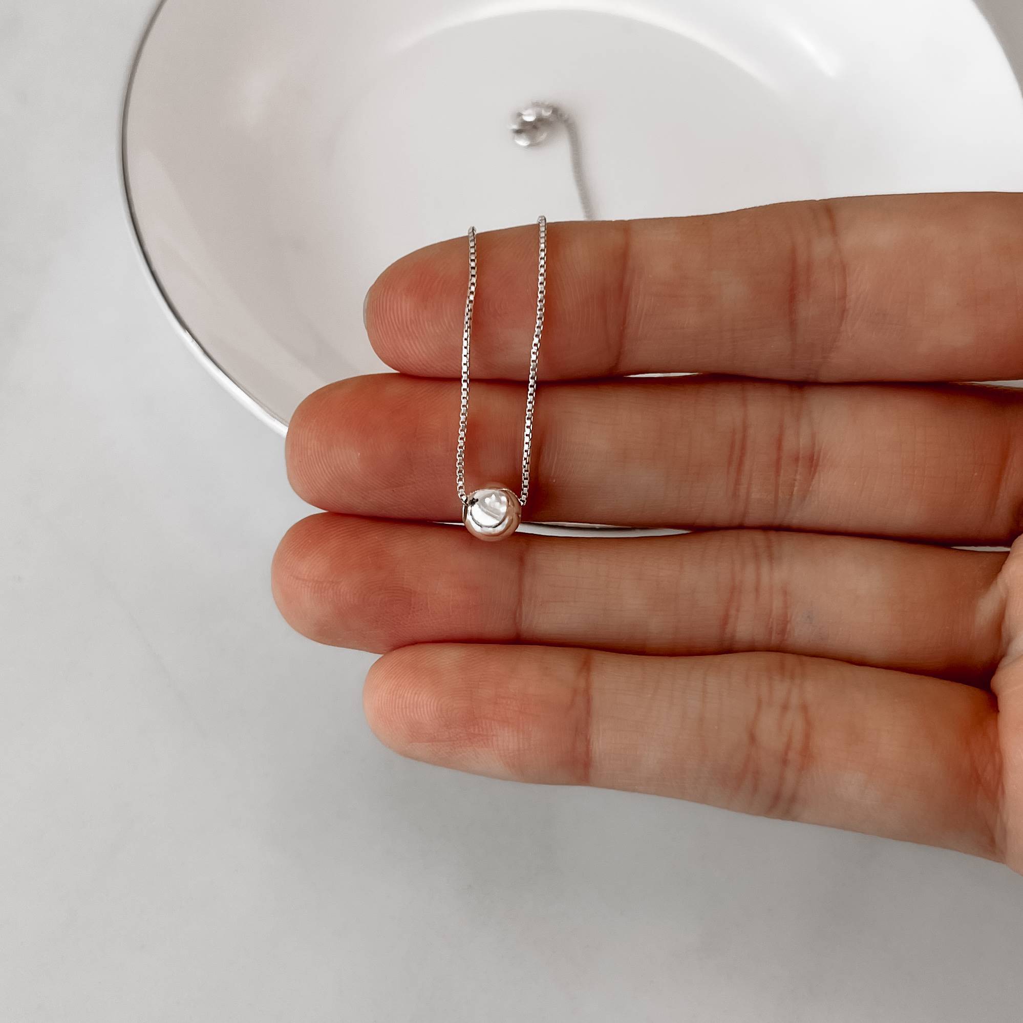 Imagem Colar bola 6mm 40cm