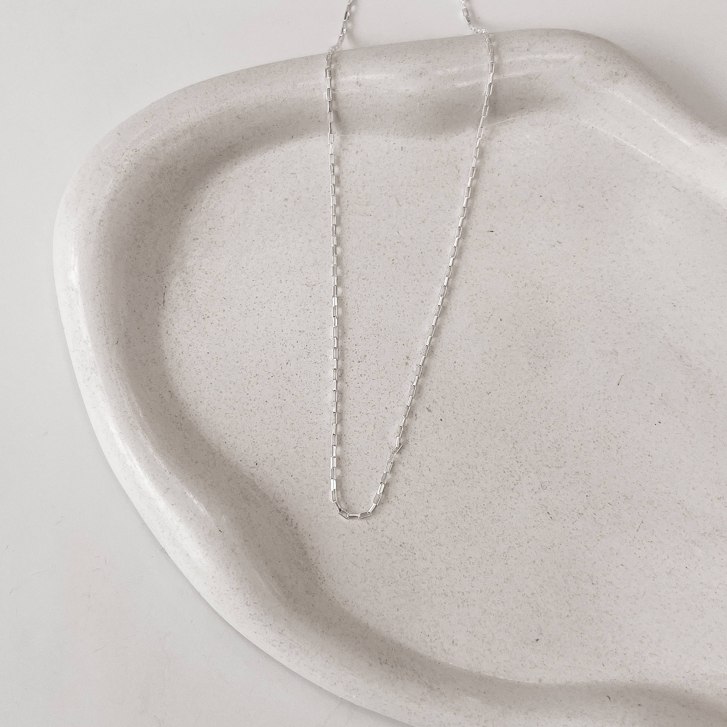 Corrente cartier quadrada 1.3 45cm