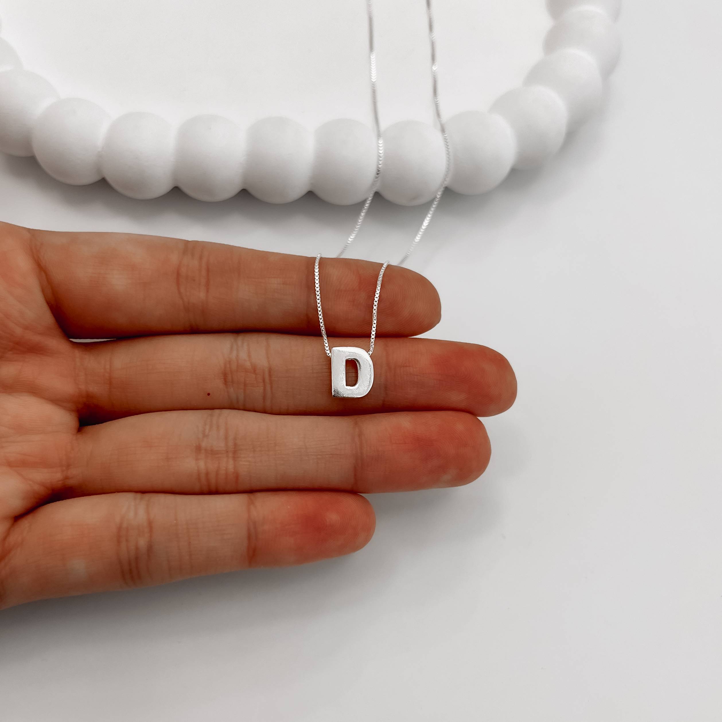 Imagem Secundária Colar letra D 9mm 45cm