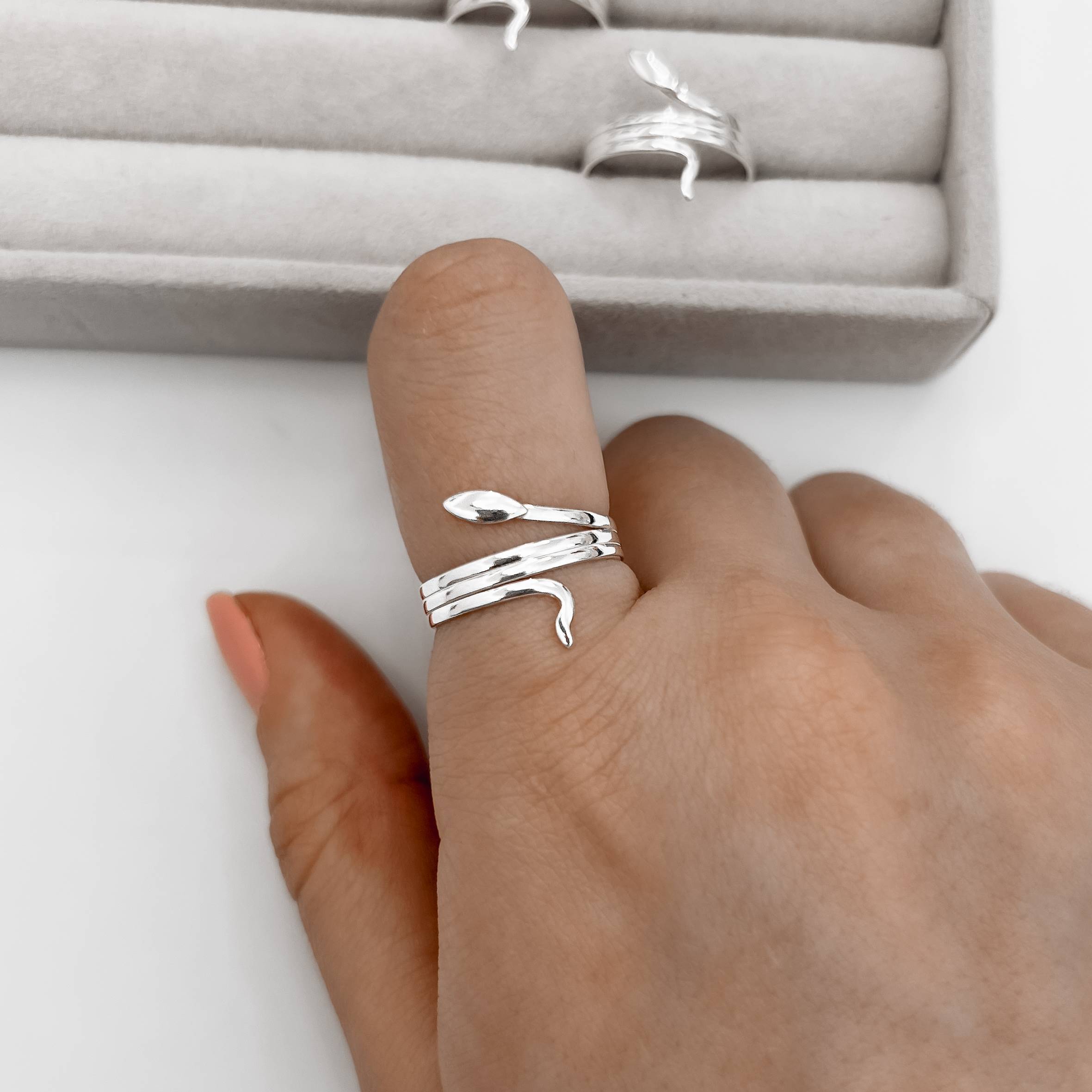 Imagem Anel cobra 3 fios