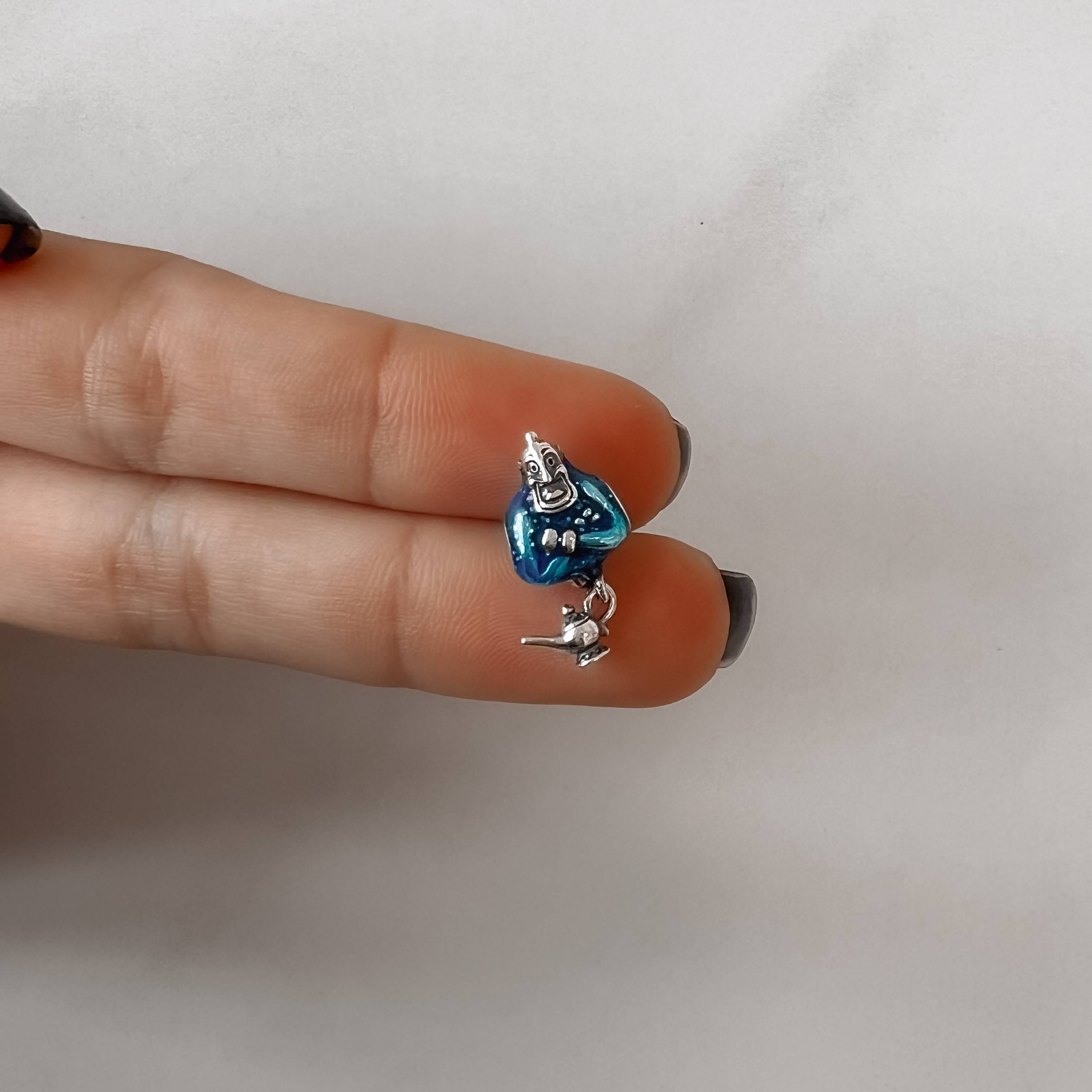 Berloque separador Gênio da lâmpada resina 14mm importado