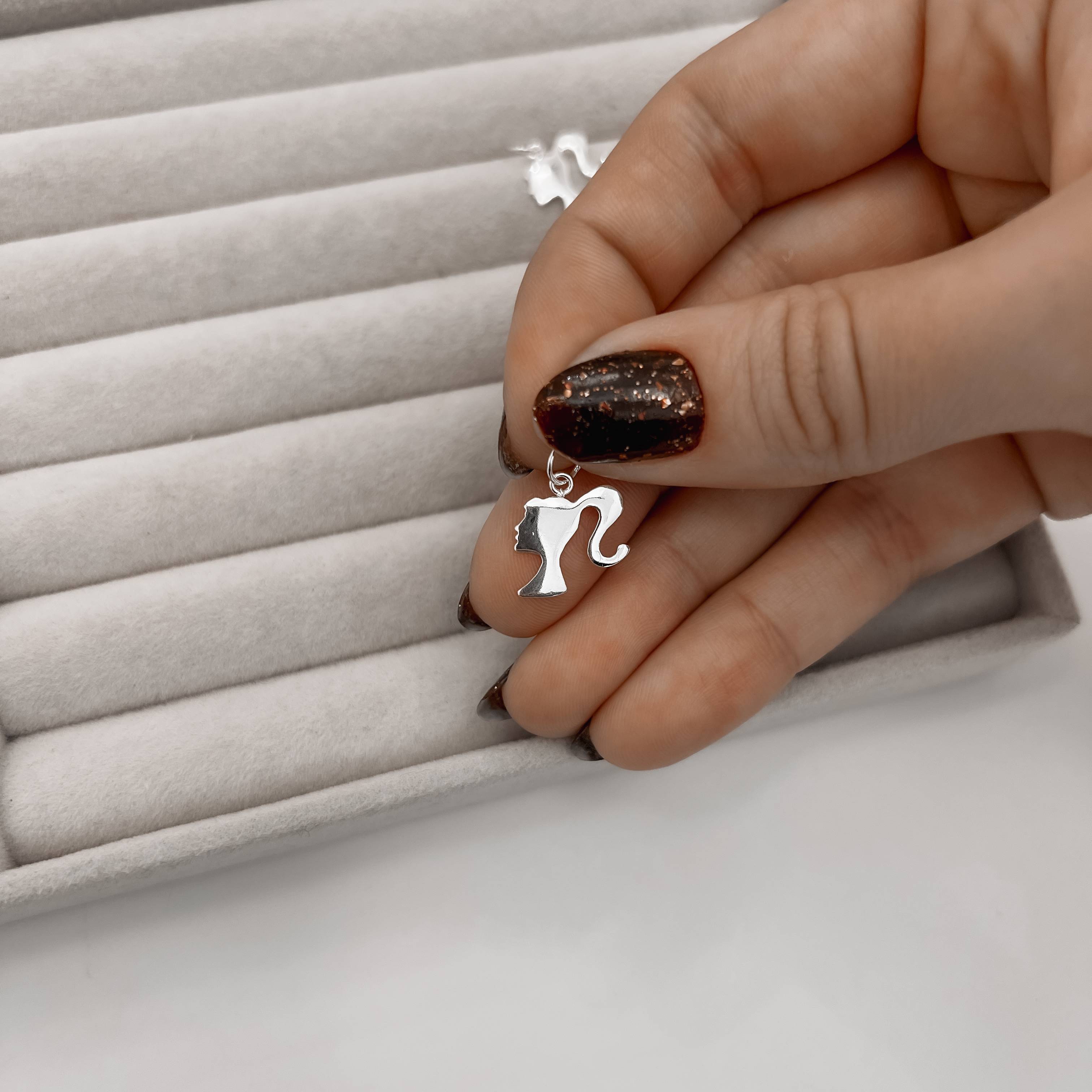 Pingente barbie 12mm