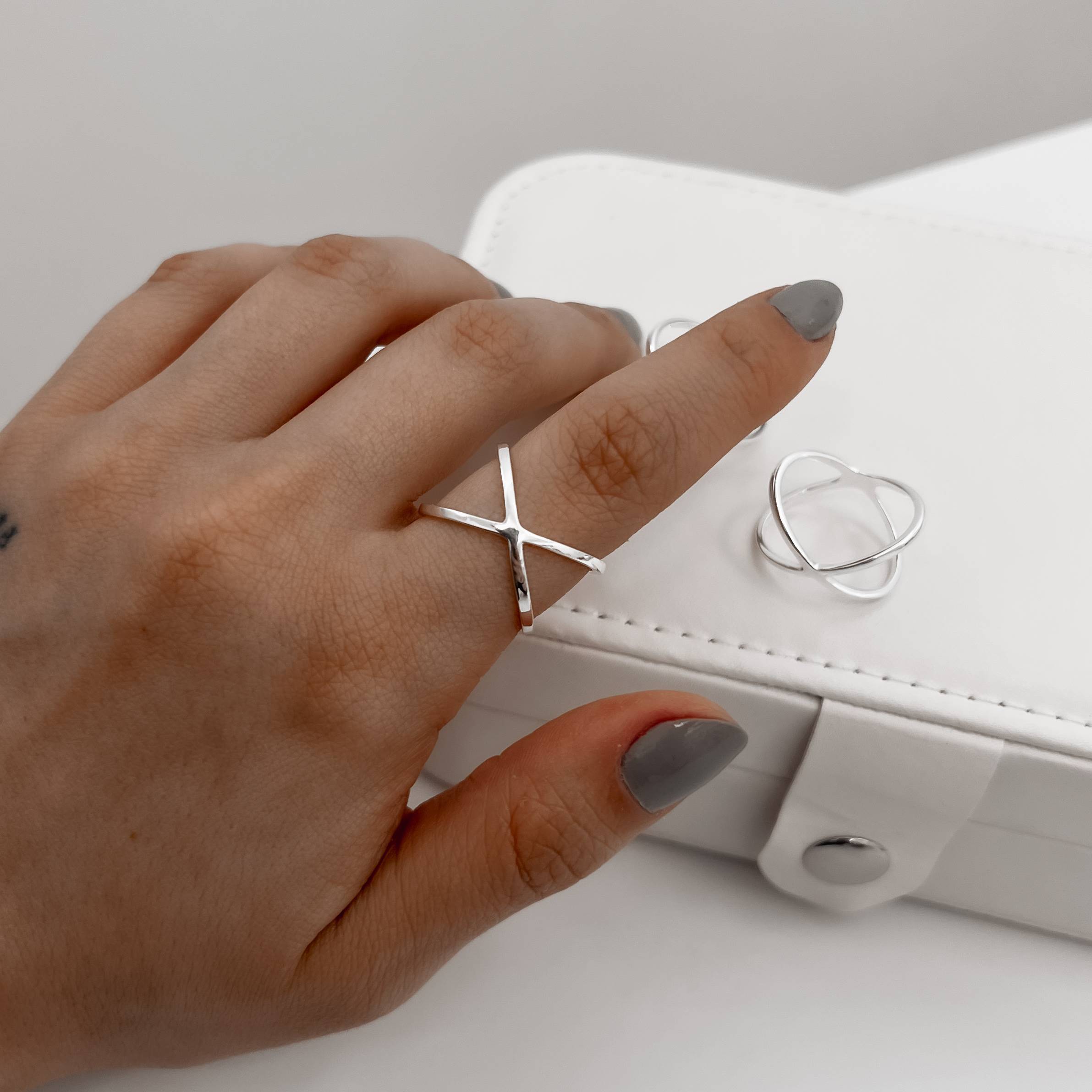 Imagem Secundária Anel X liso