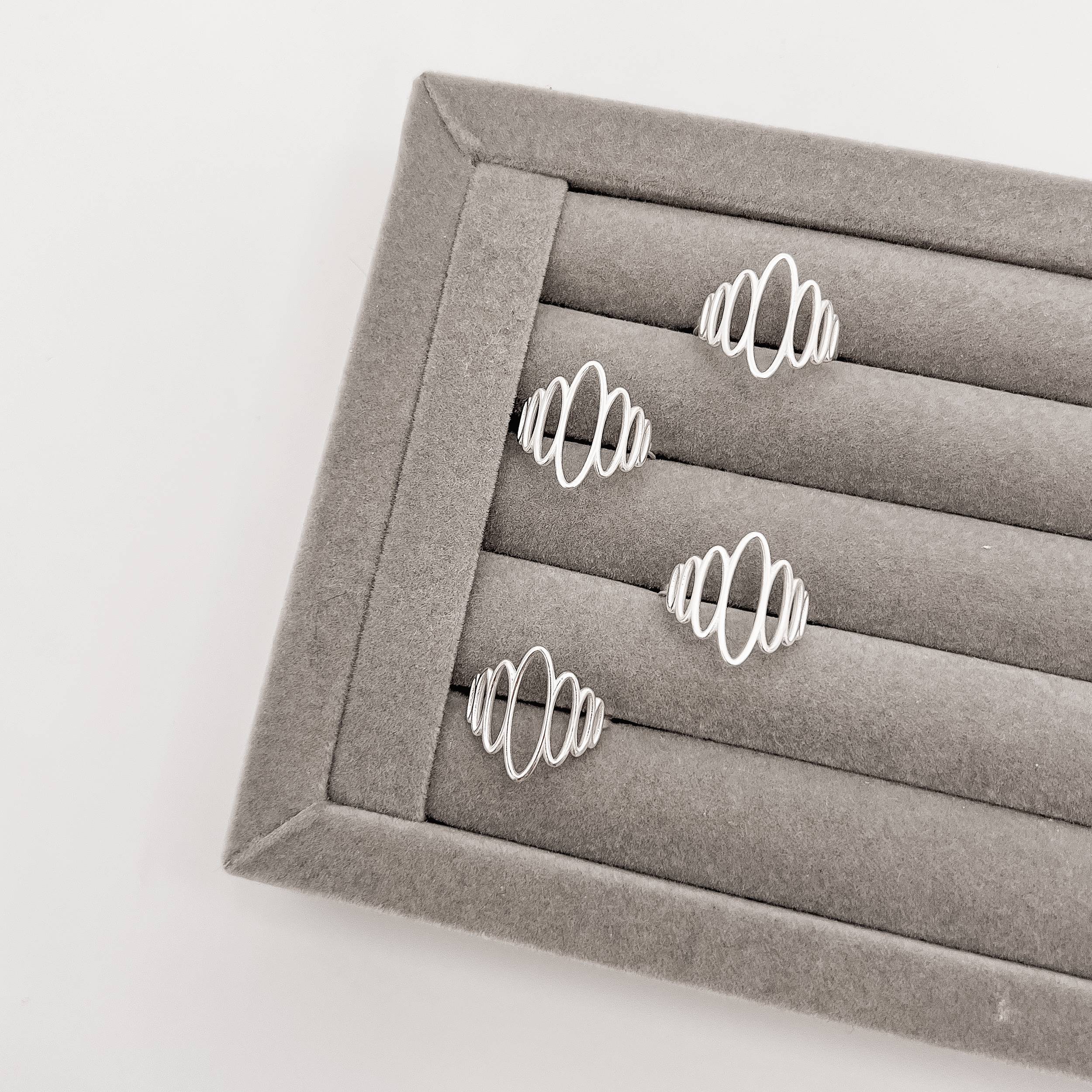 Imagem Secundária Anel elos ovais alongados