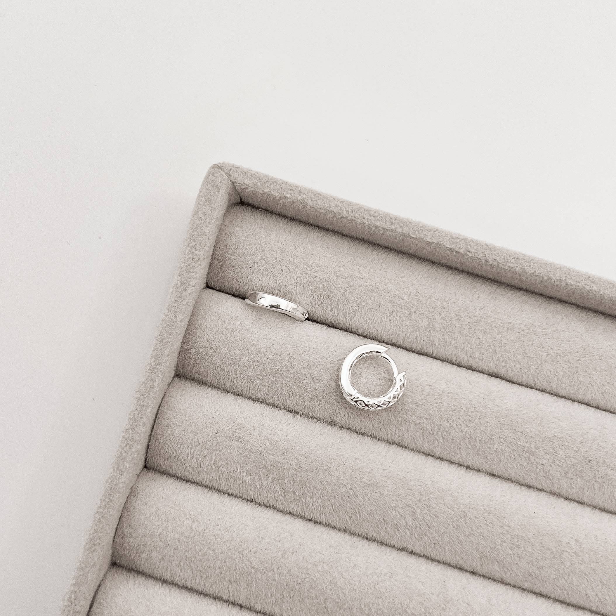 Imagem Argola click 10mm detalhe 3D