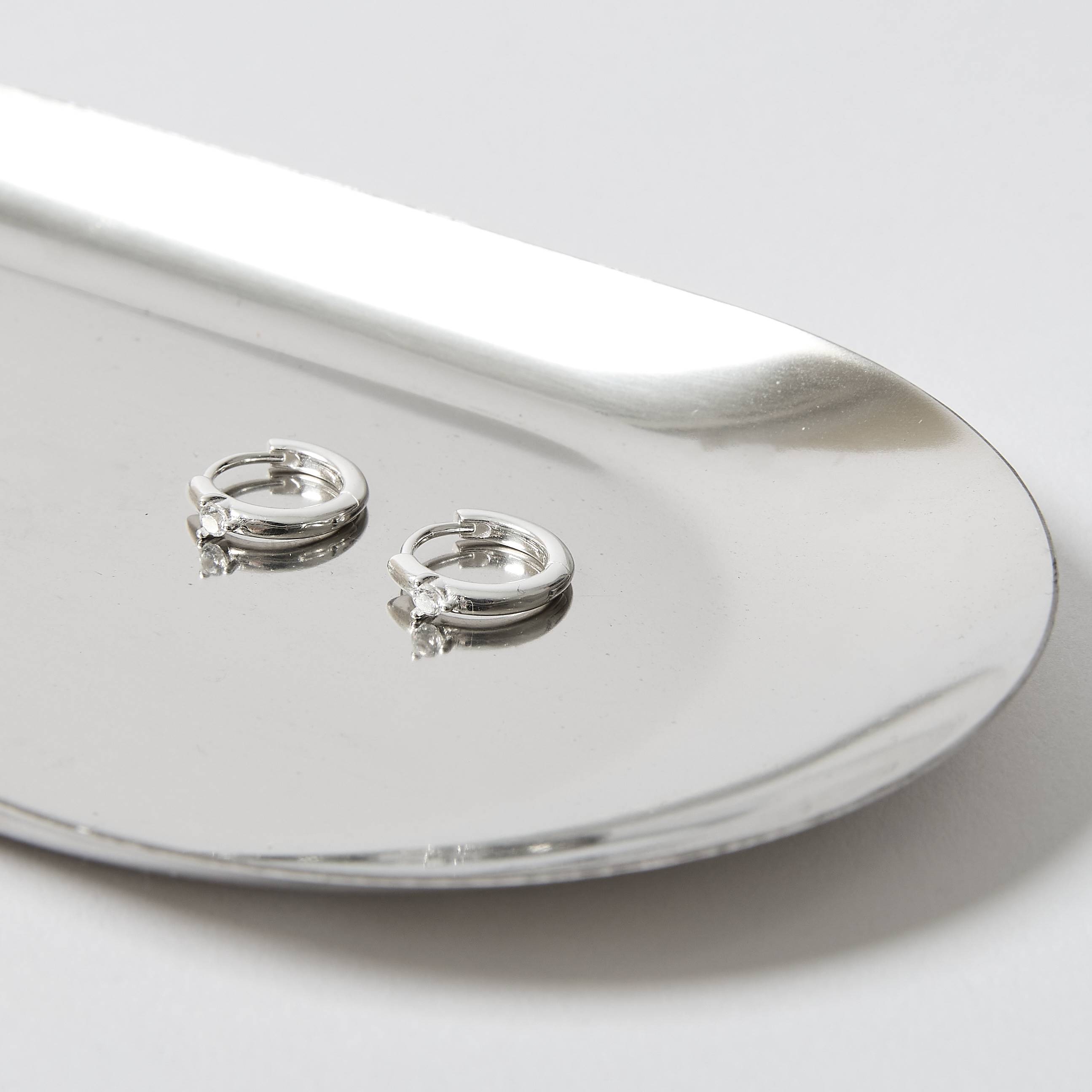 Imagem Argola click detalhe zircônia 13mm