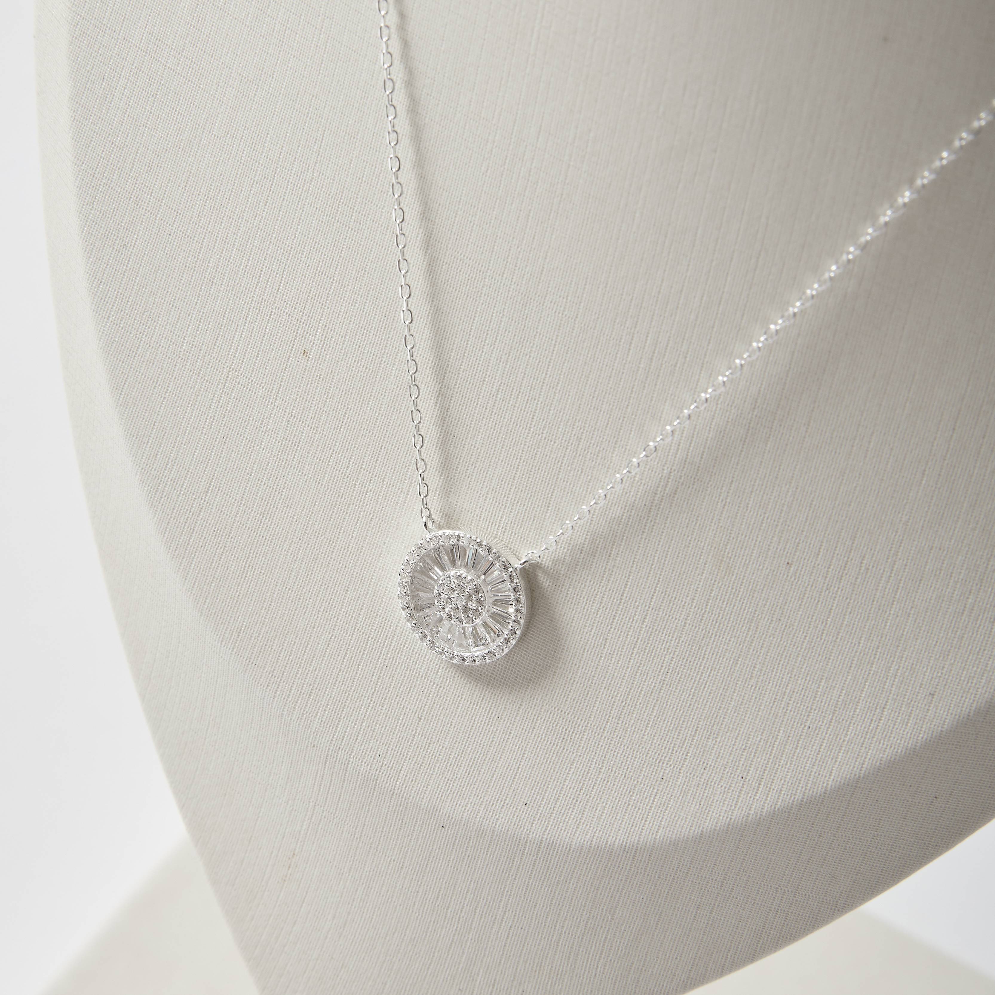 Imagem Secundária Colar botão todo cravejado 14mm corrente cadeado 40+5cm