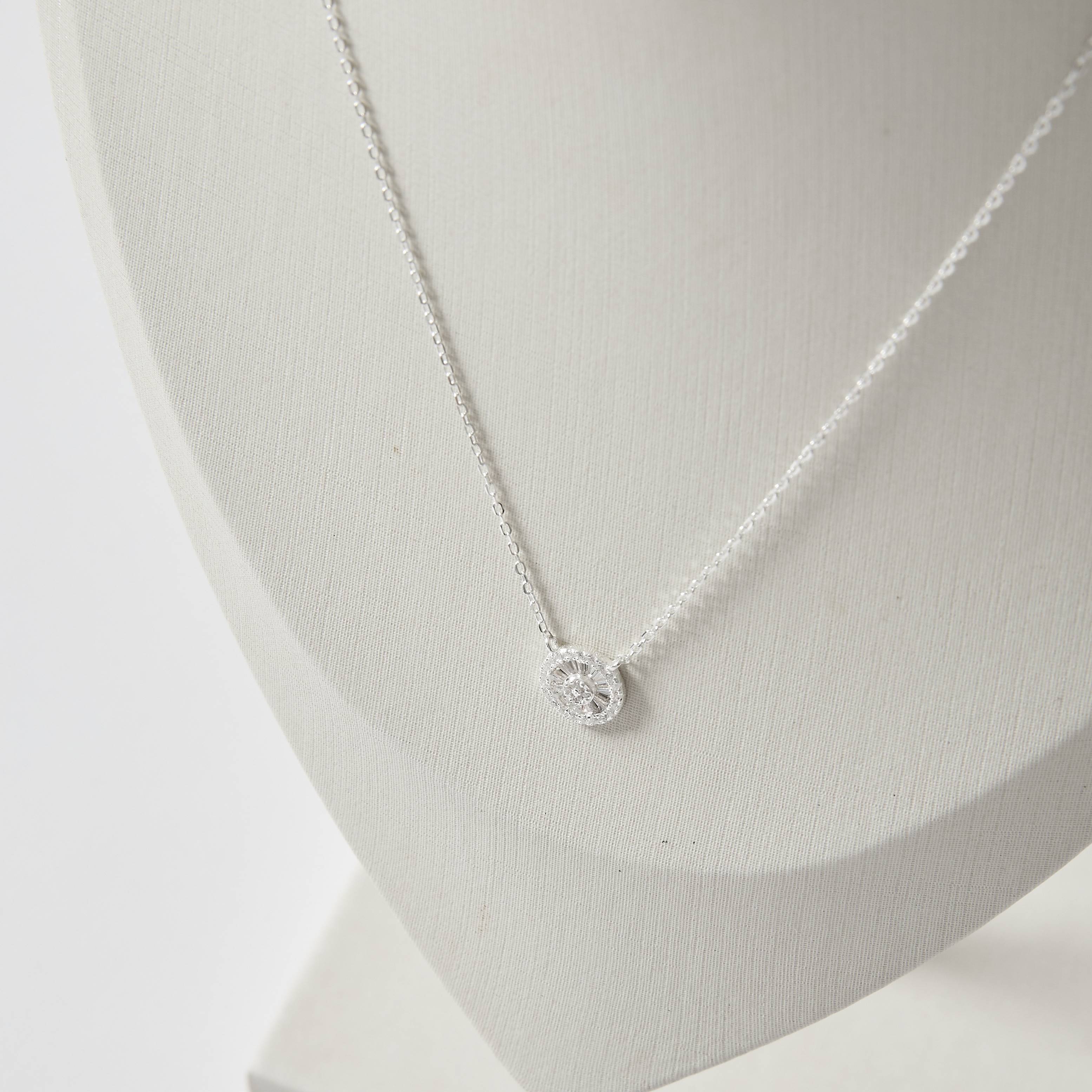 Imagem Colar botão cravejado 9mm corrente cadeado 40+5cm