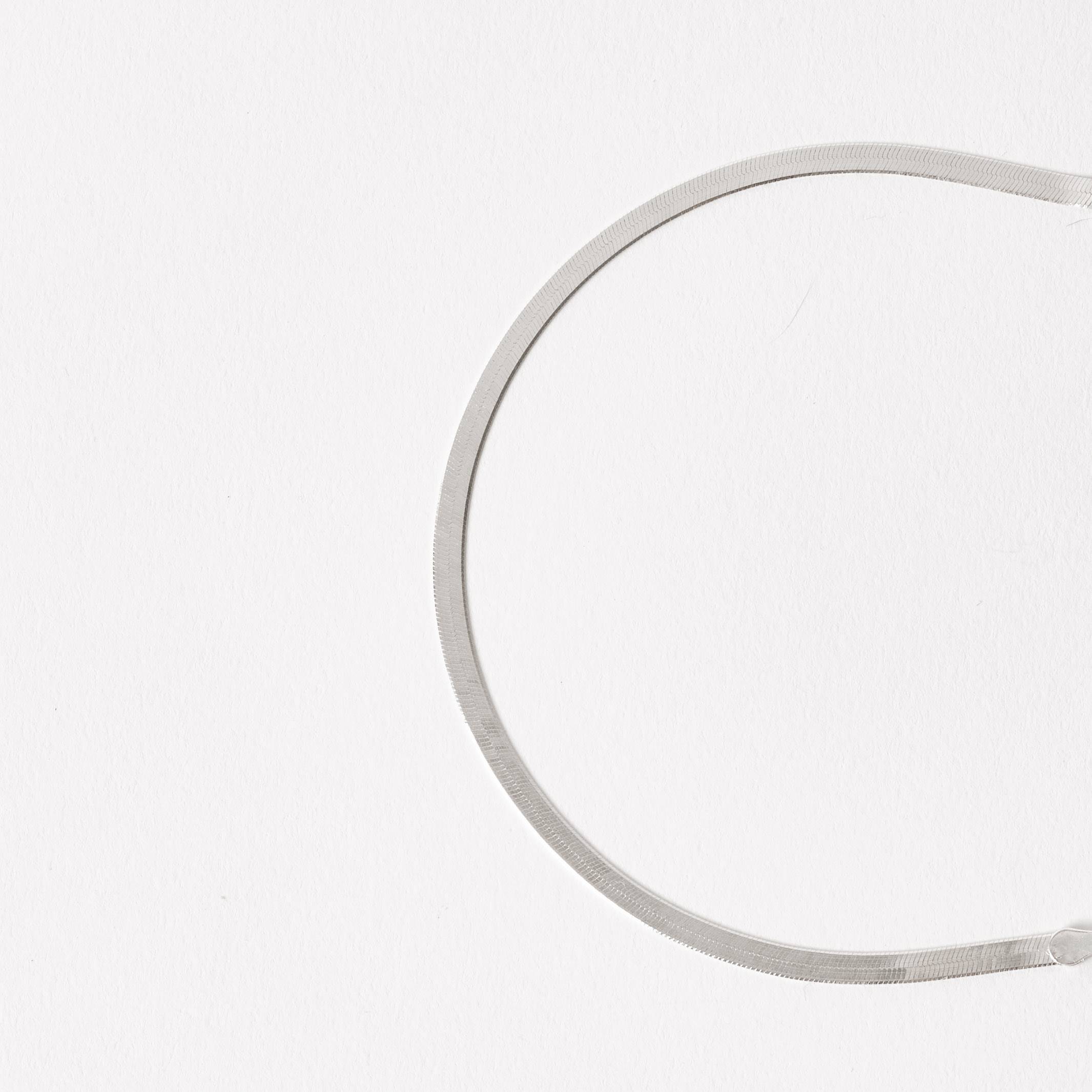 Pulseira corrente fita laminada 3.0 19cm