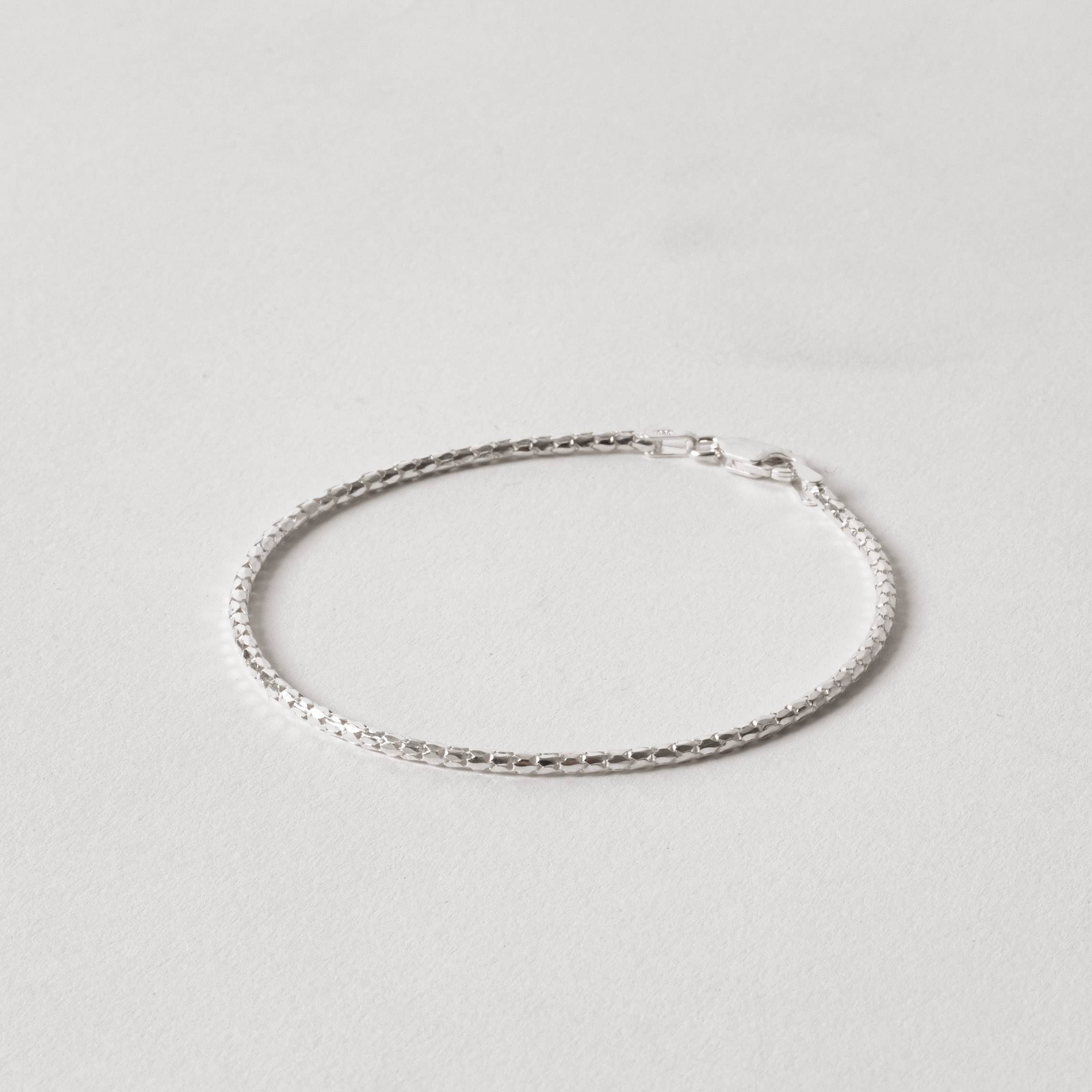 Pulseira corrente pipoca korean 1.8 18,5cm