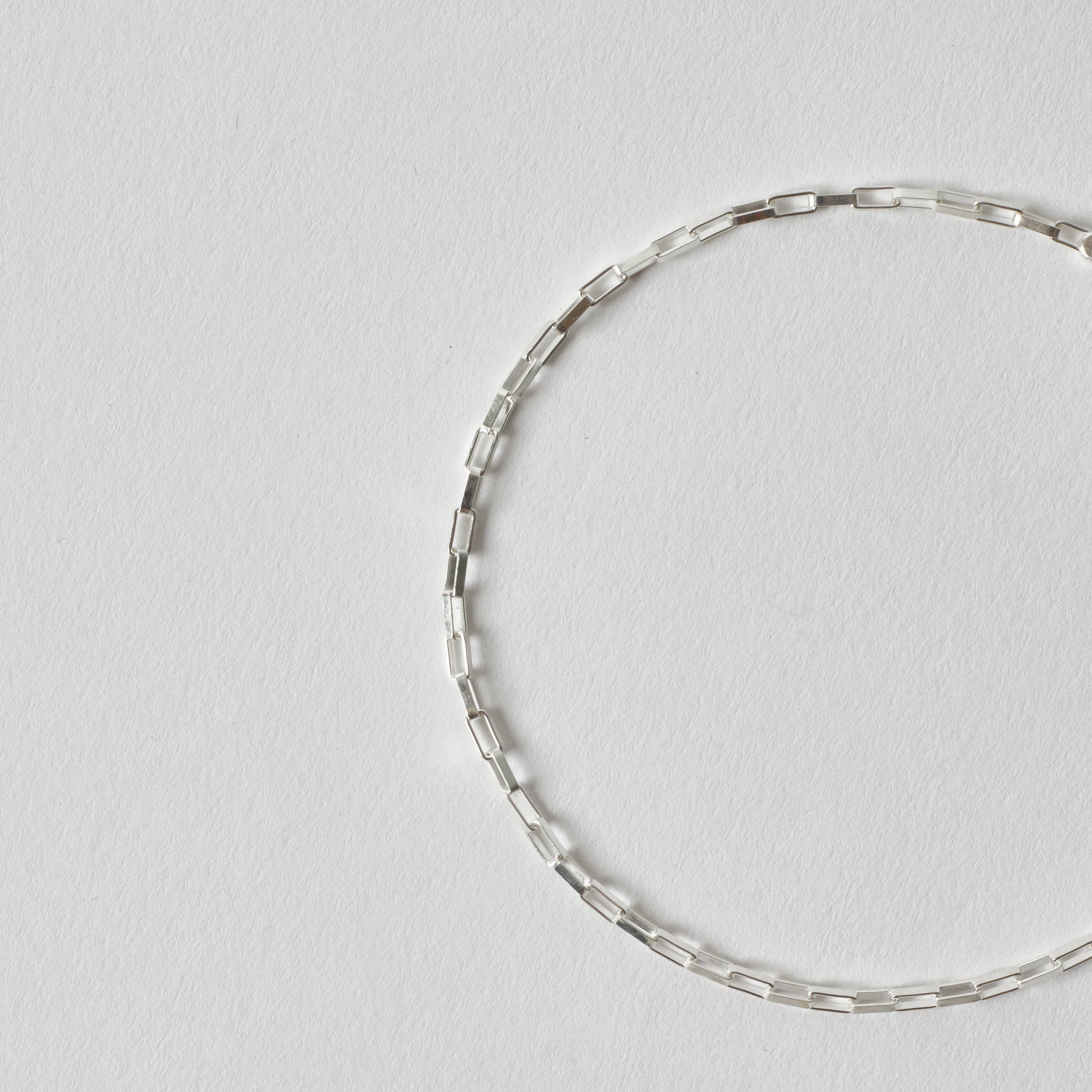 Pulseira corrente cartier quadrada 1.7 19cm