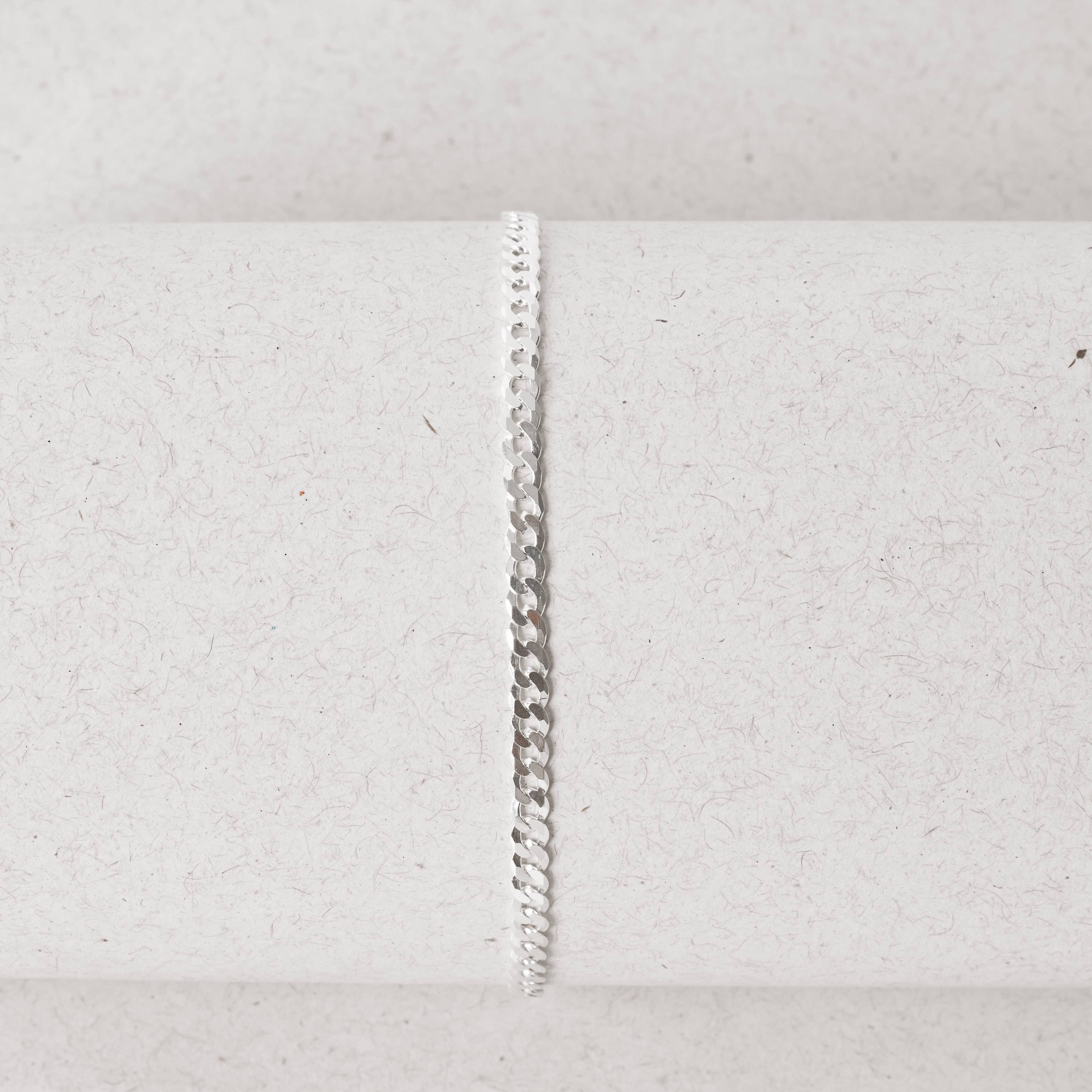 Imagem Secundária Pulseira corrente grumet flat 3.3 21cm