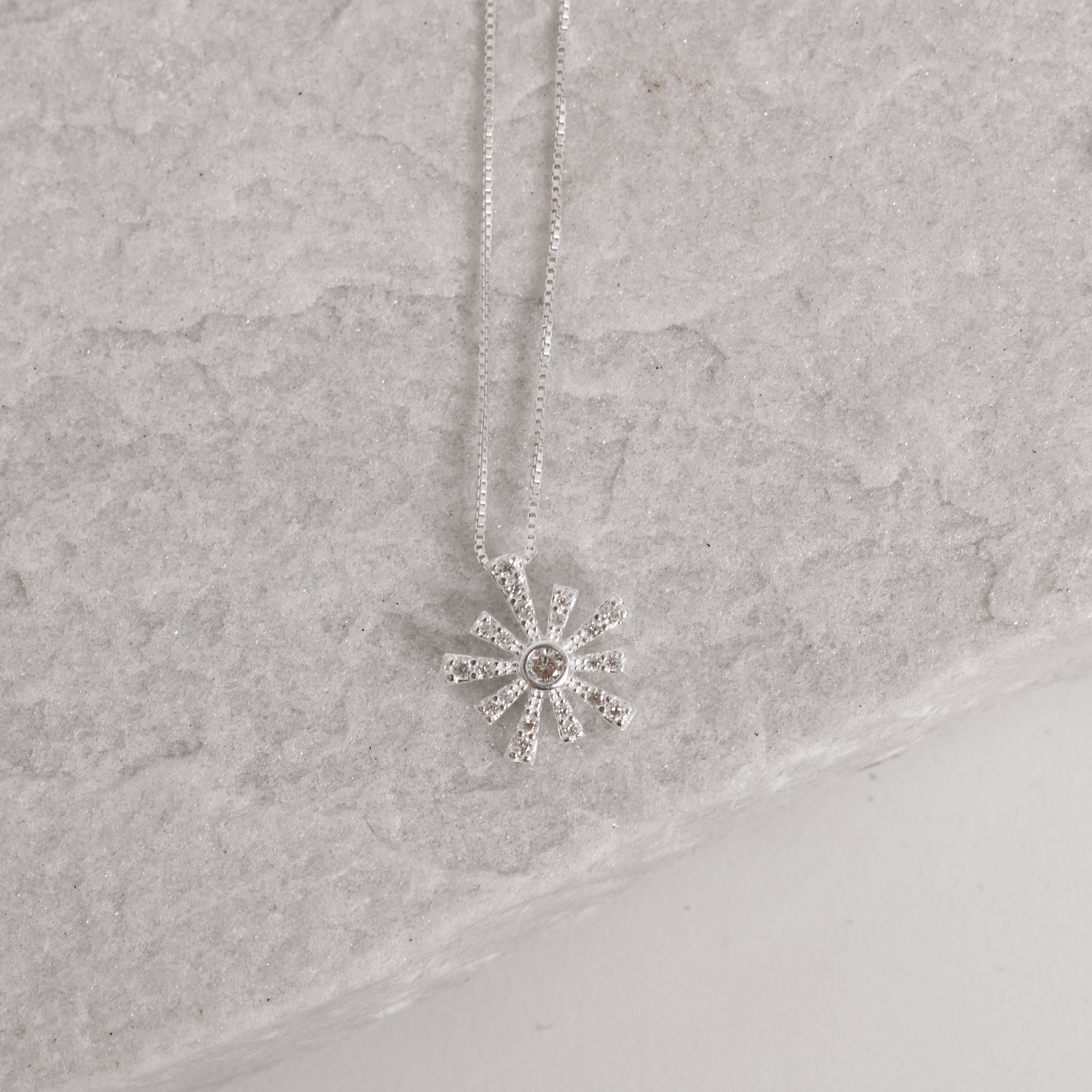 Imagem Secundária Colar palitos cravejados 14mm 45cm