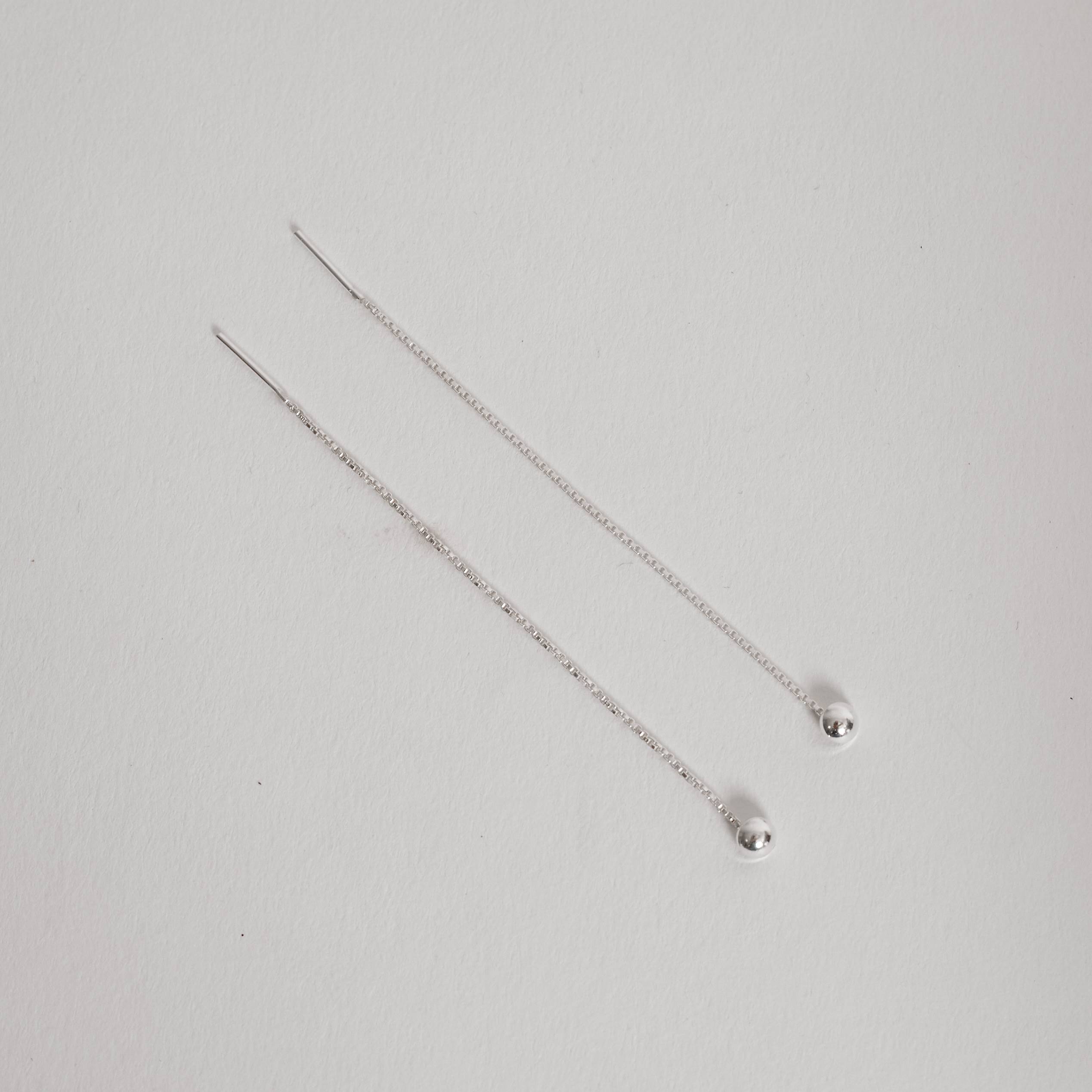 Brinco fio círculo 4mm