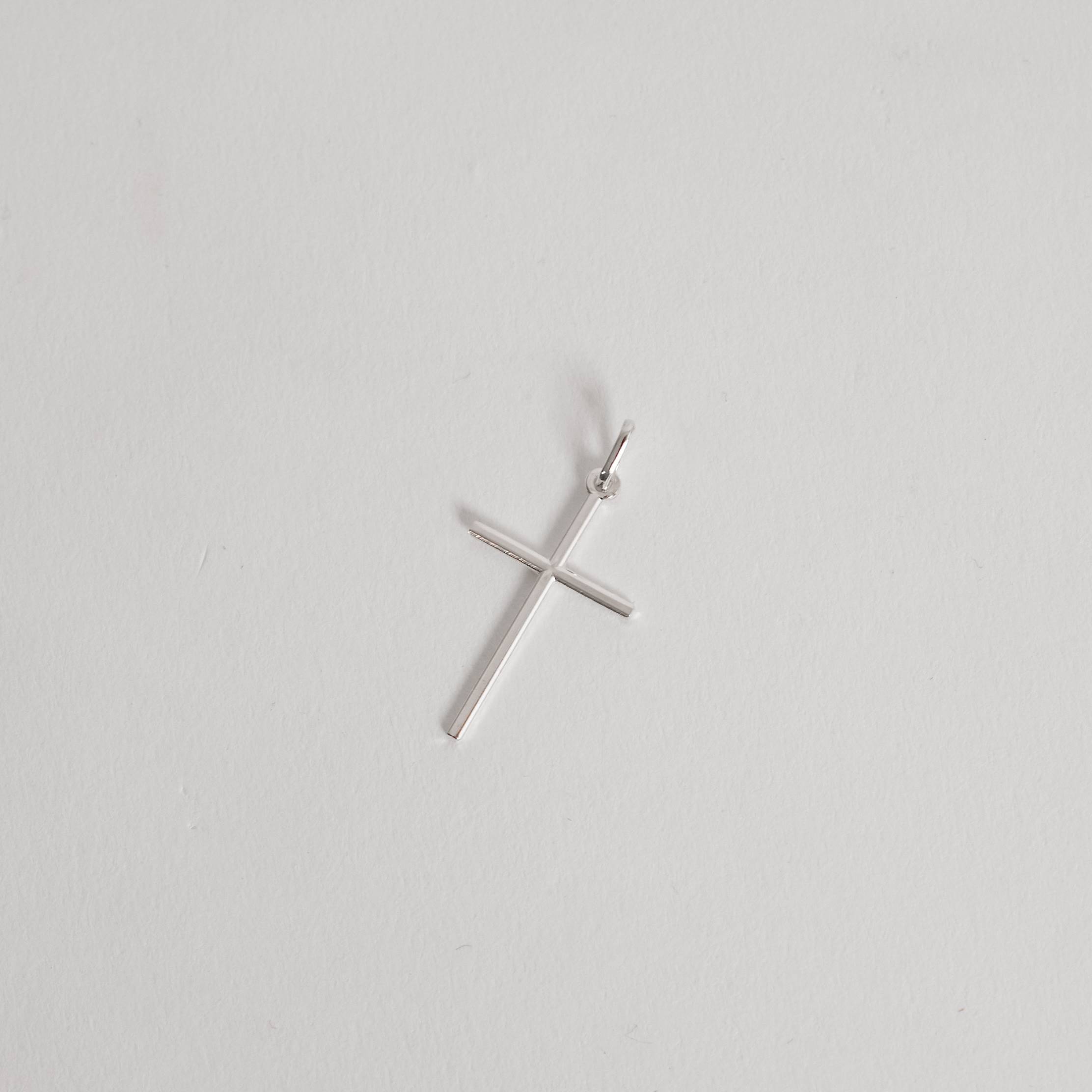 Pingente cruz palito 25mm