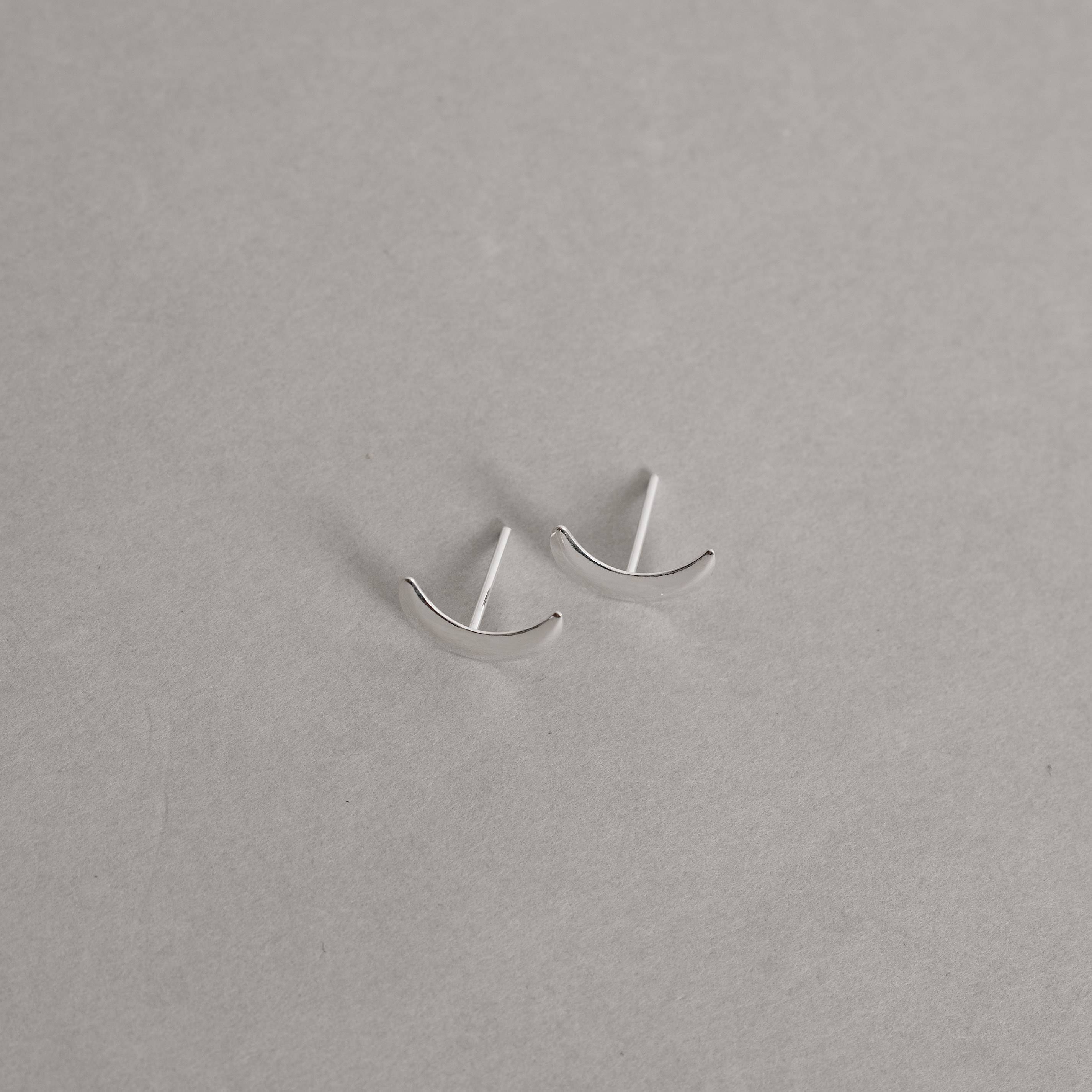 Imagem Secundária Brinco lua 12mm