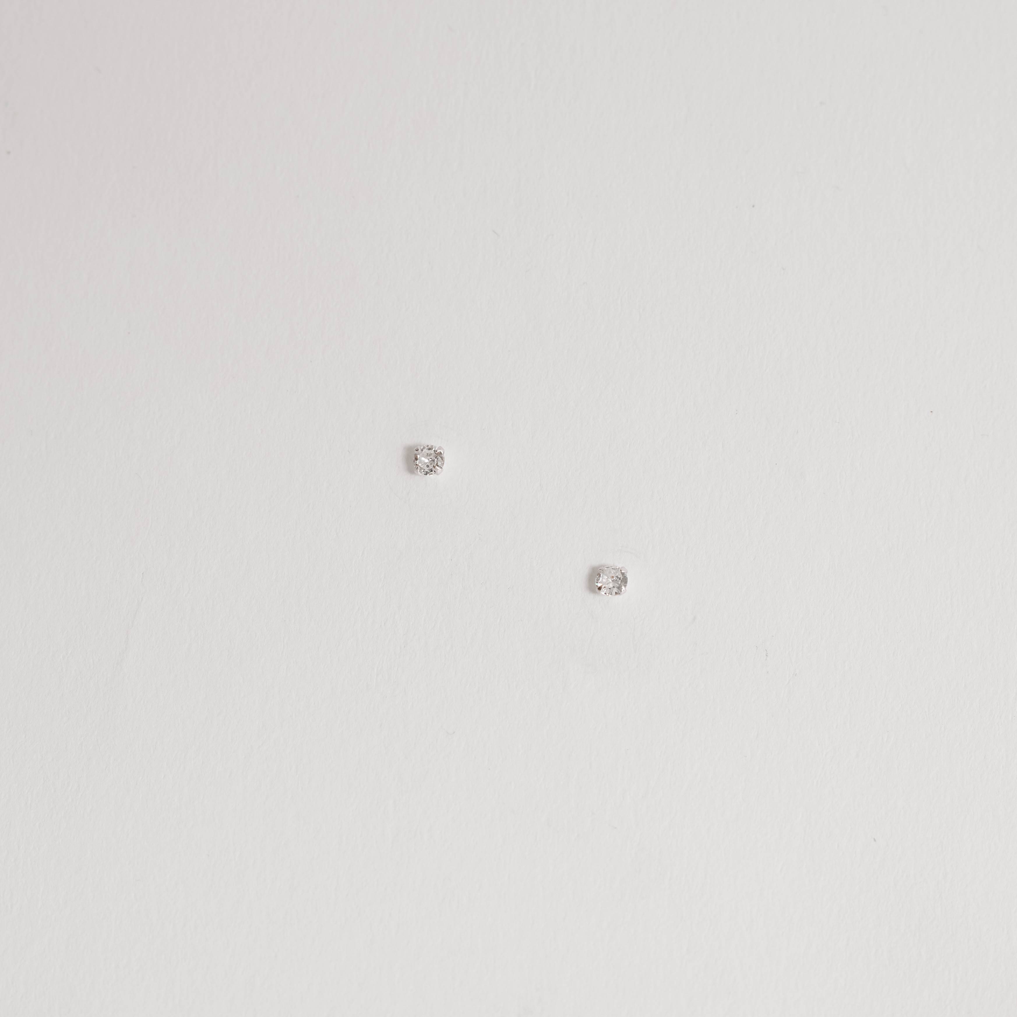 Imagem Secundária Brinco infantil zircônia cristal 3mm tarraxa baby