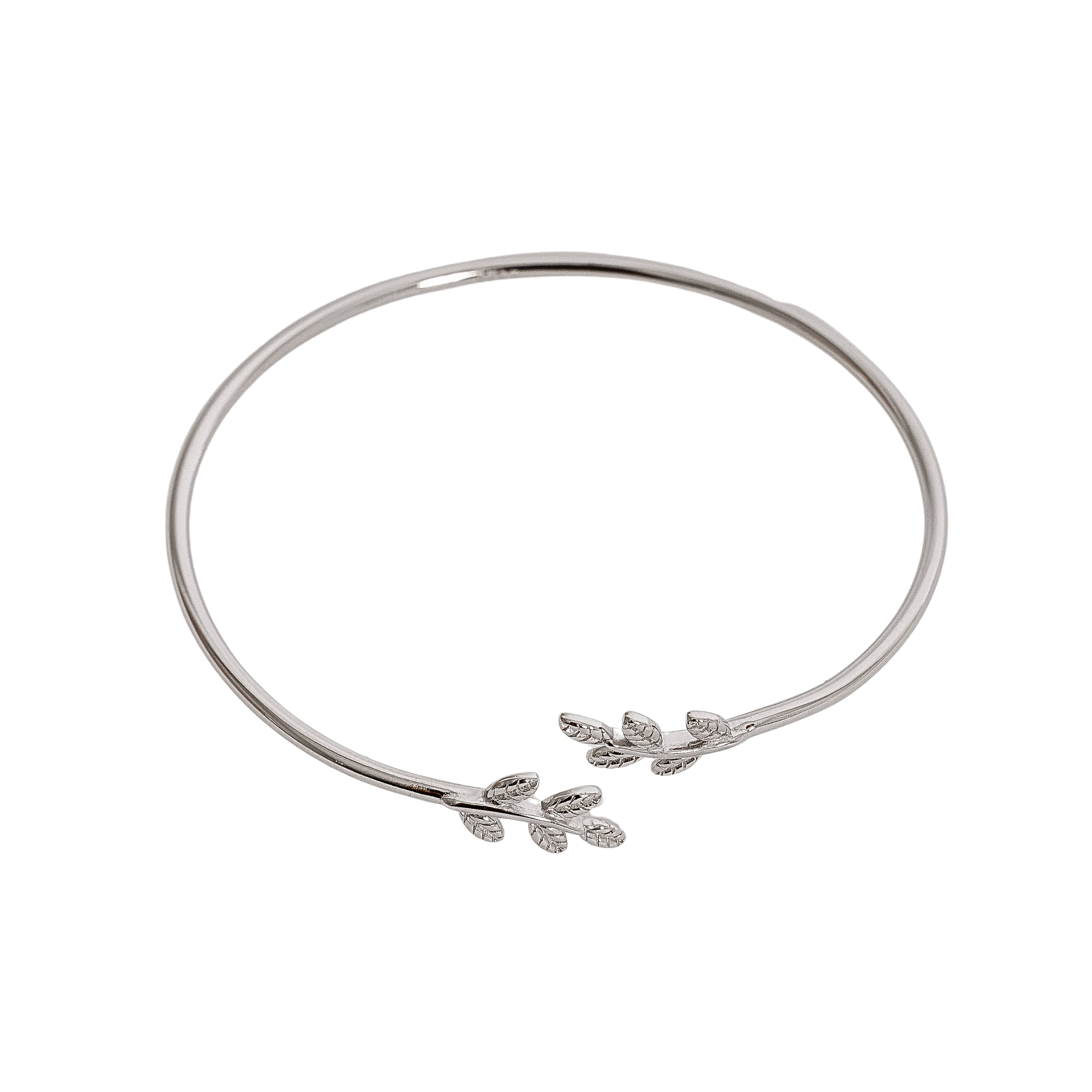 Bracelete folhas regulável 