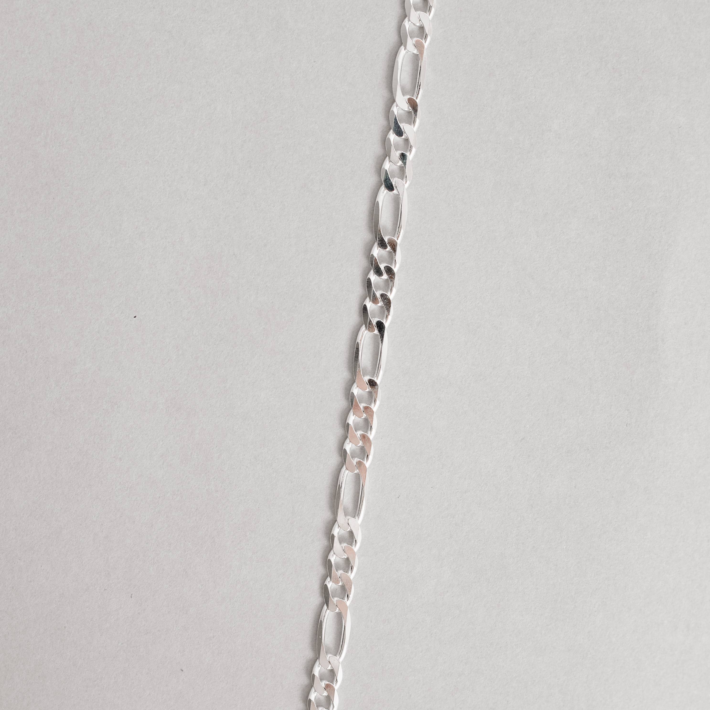 Pulseira corrente 3x1 flat 3.8 21cm