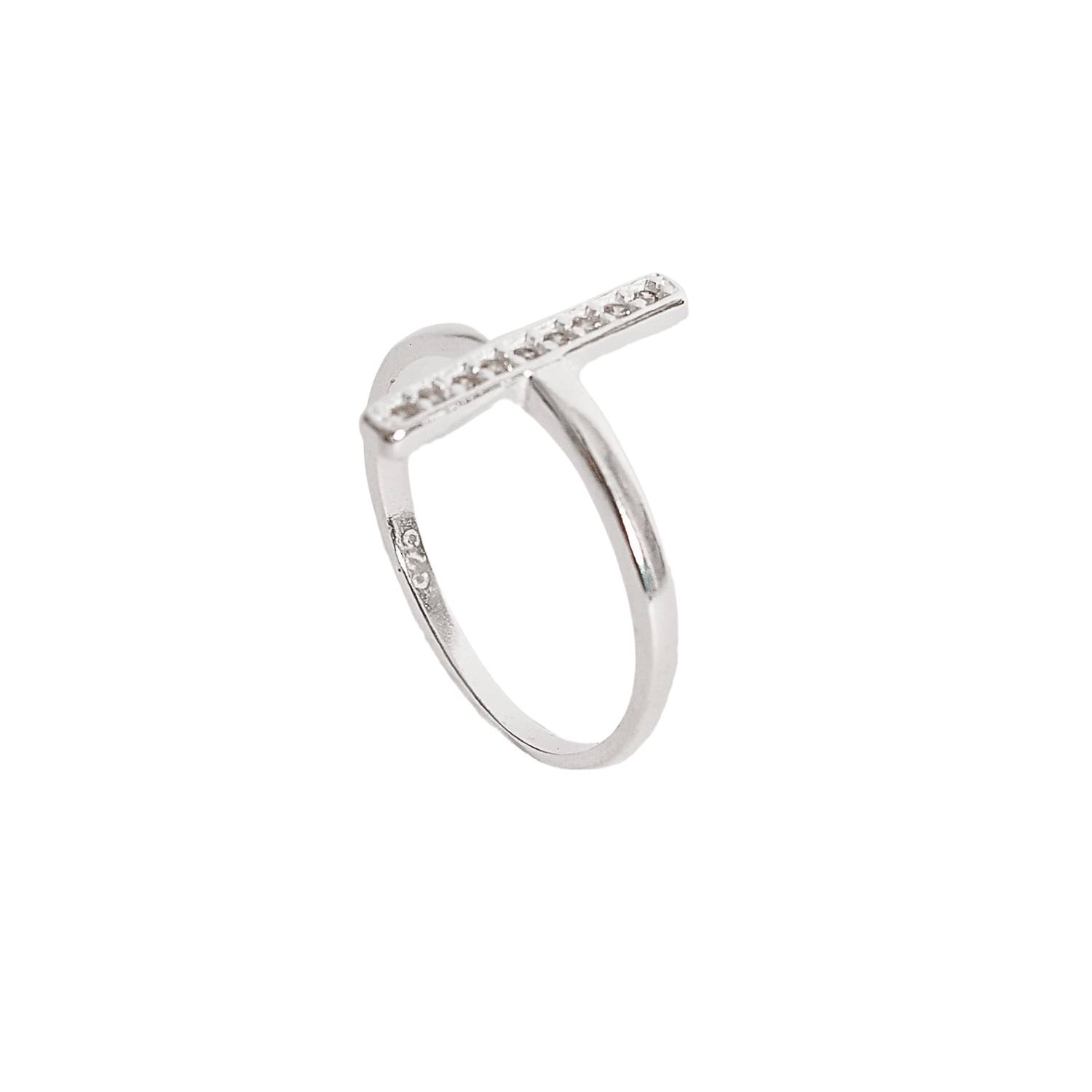 Anel palito cravejado