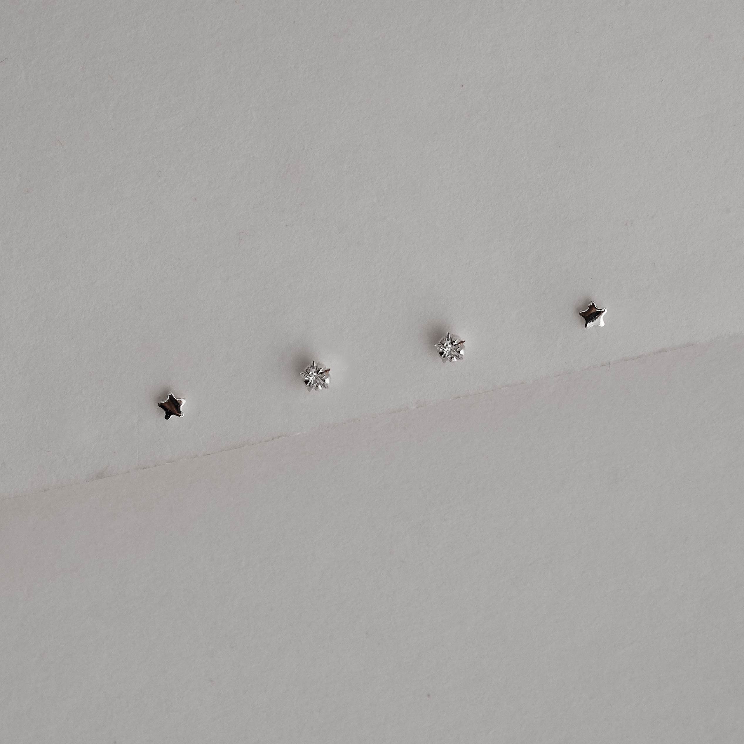 Imagem Secundária Dupla estrela lisa e zircônia estrela 3mm