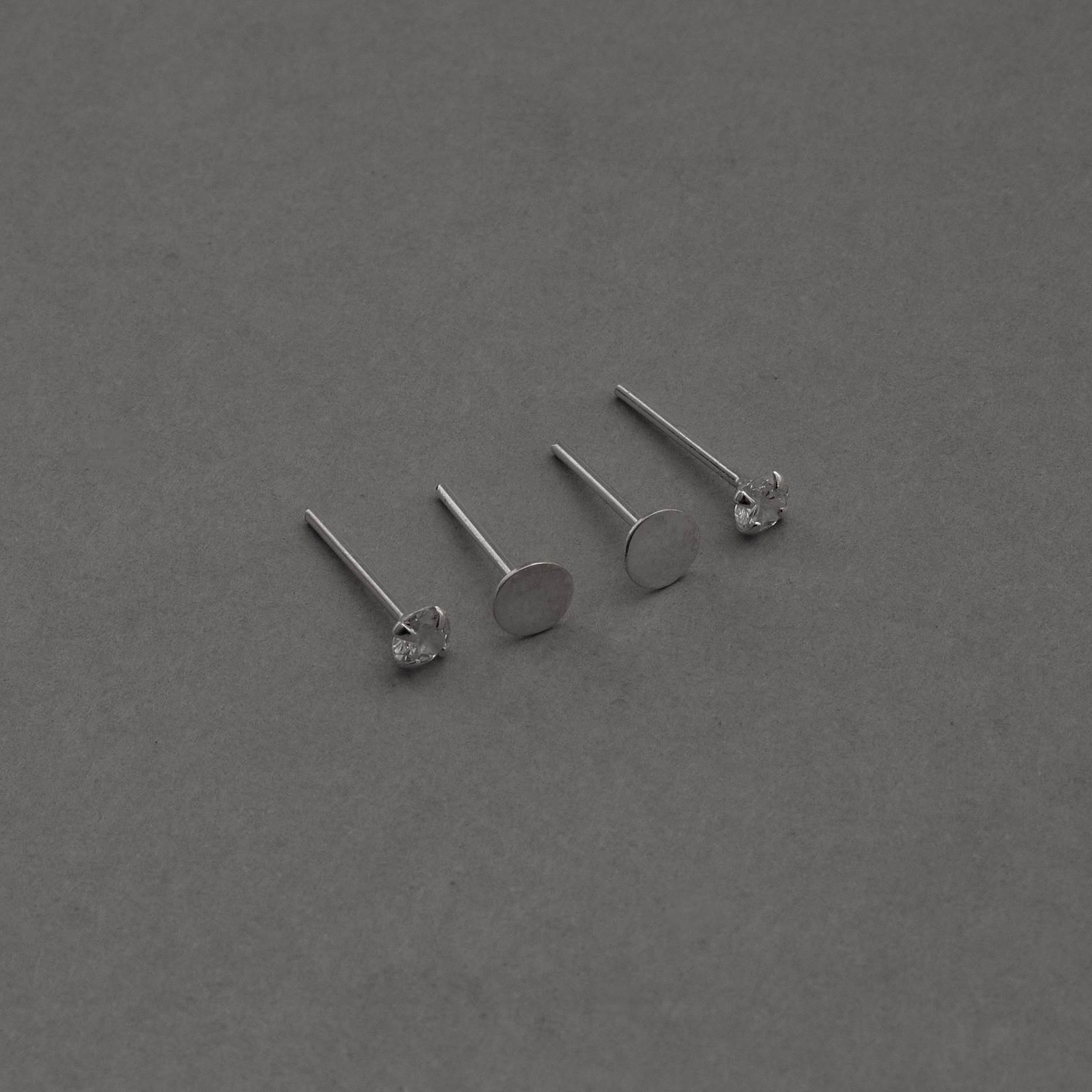 Dupla zircônia 3mm e círculo 4mm