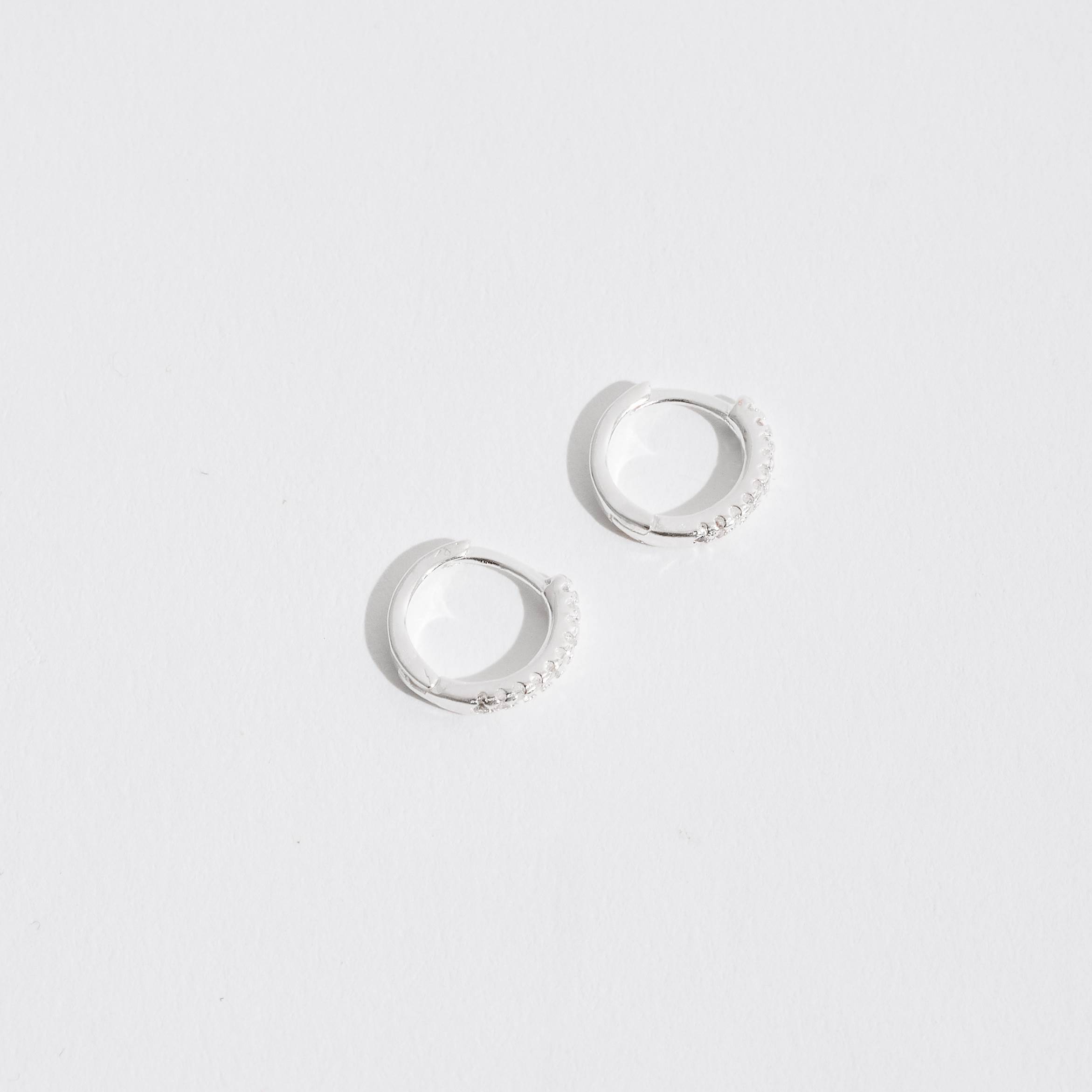 Imagem Argola redonda click 11mm cravejada