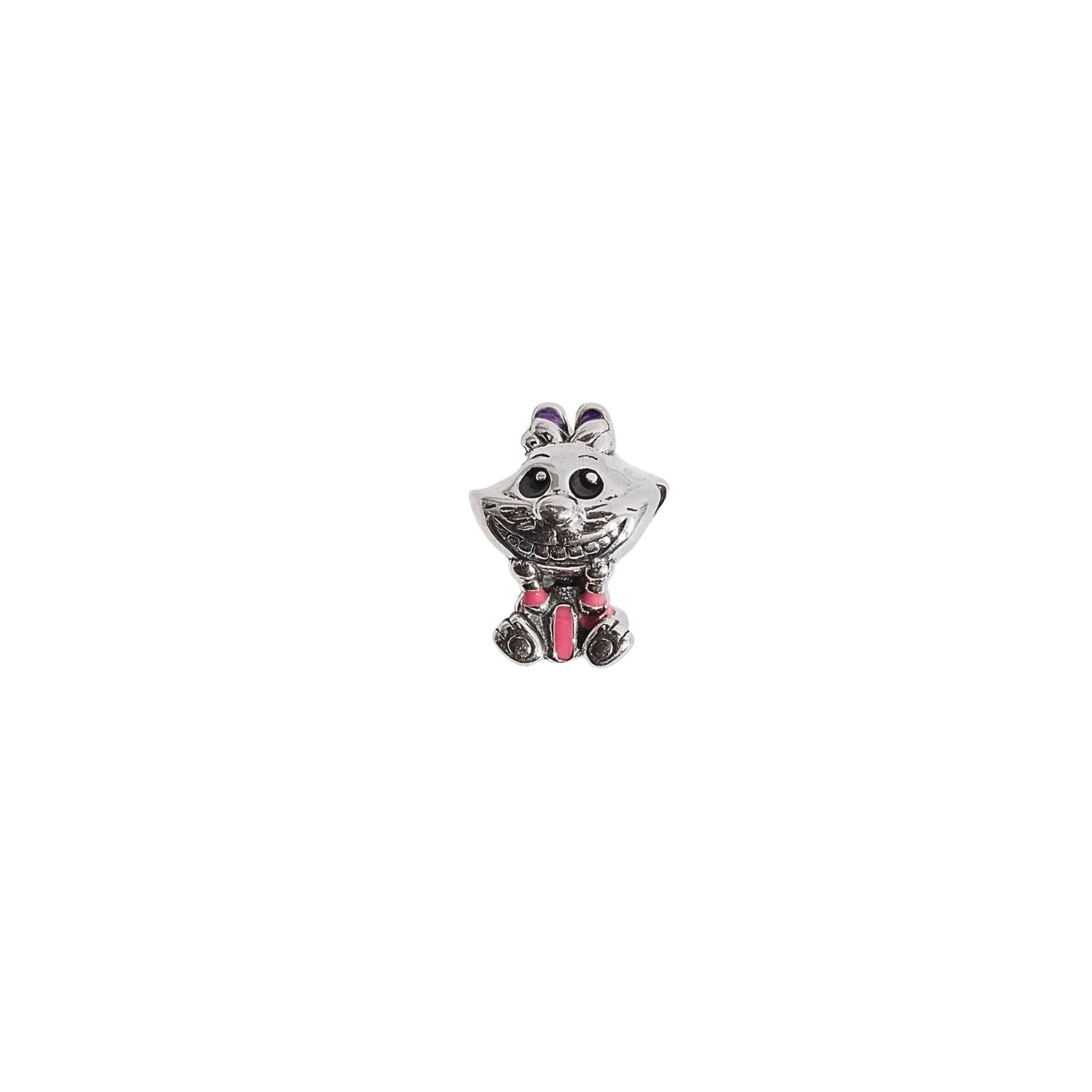 Berloque separador Gato de Cheshire resina 15mm envelhecido