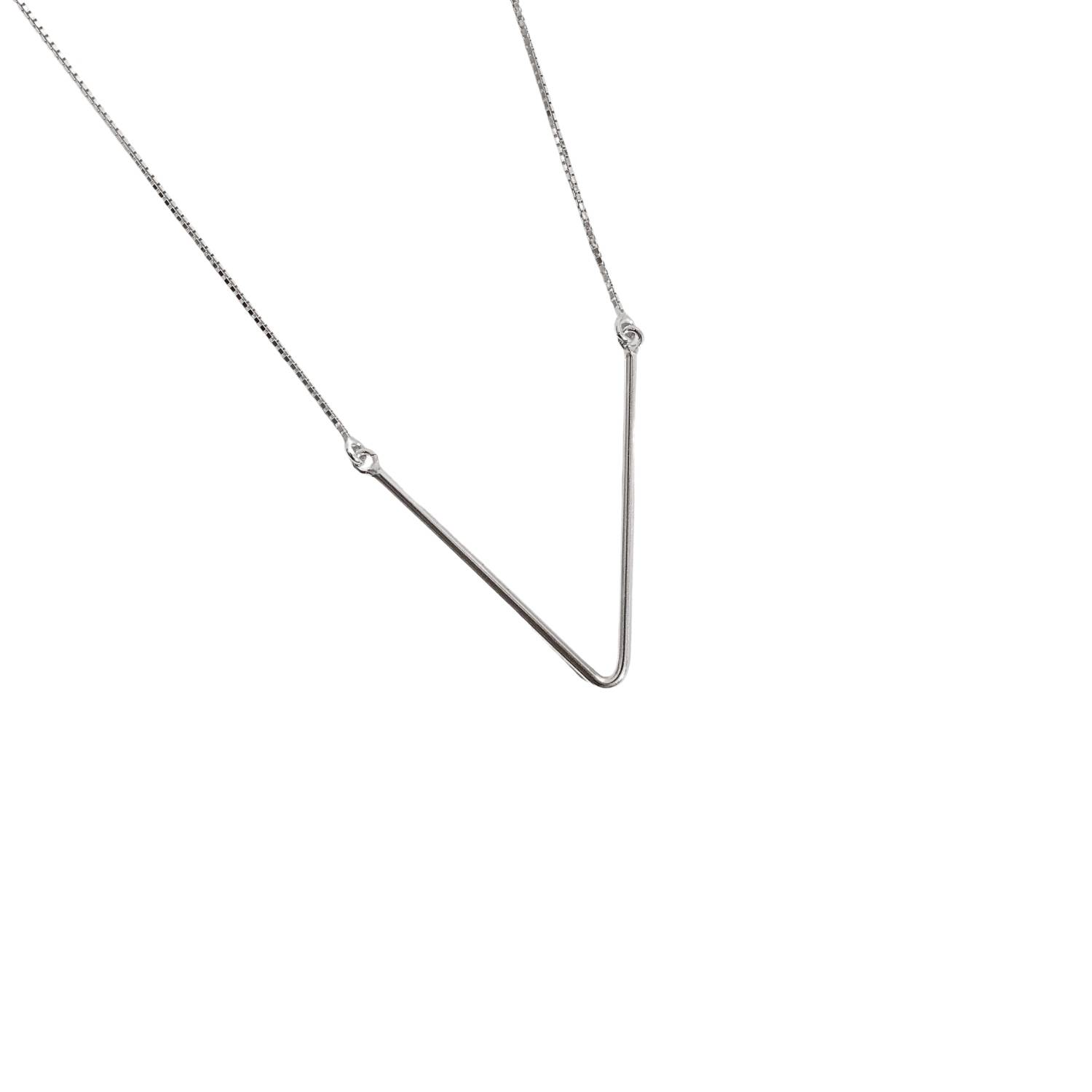 Colar V 32mm v15 40cm com alongadora