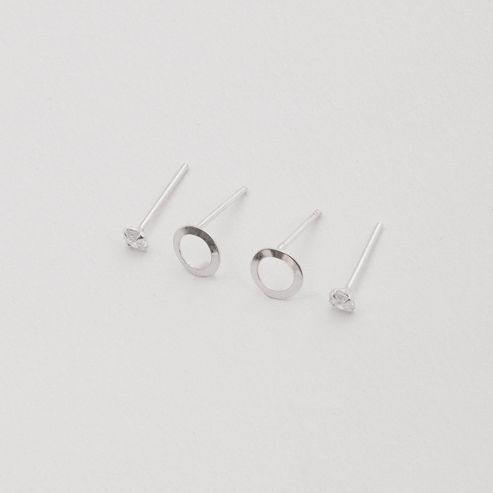 Dupla zircônia 3mm e círculo vazado 6mm