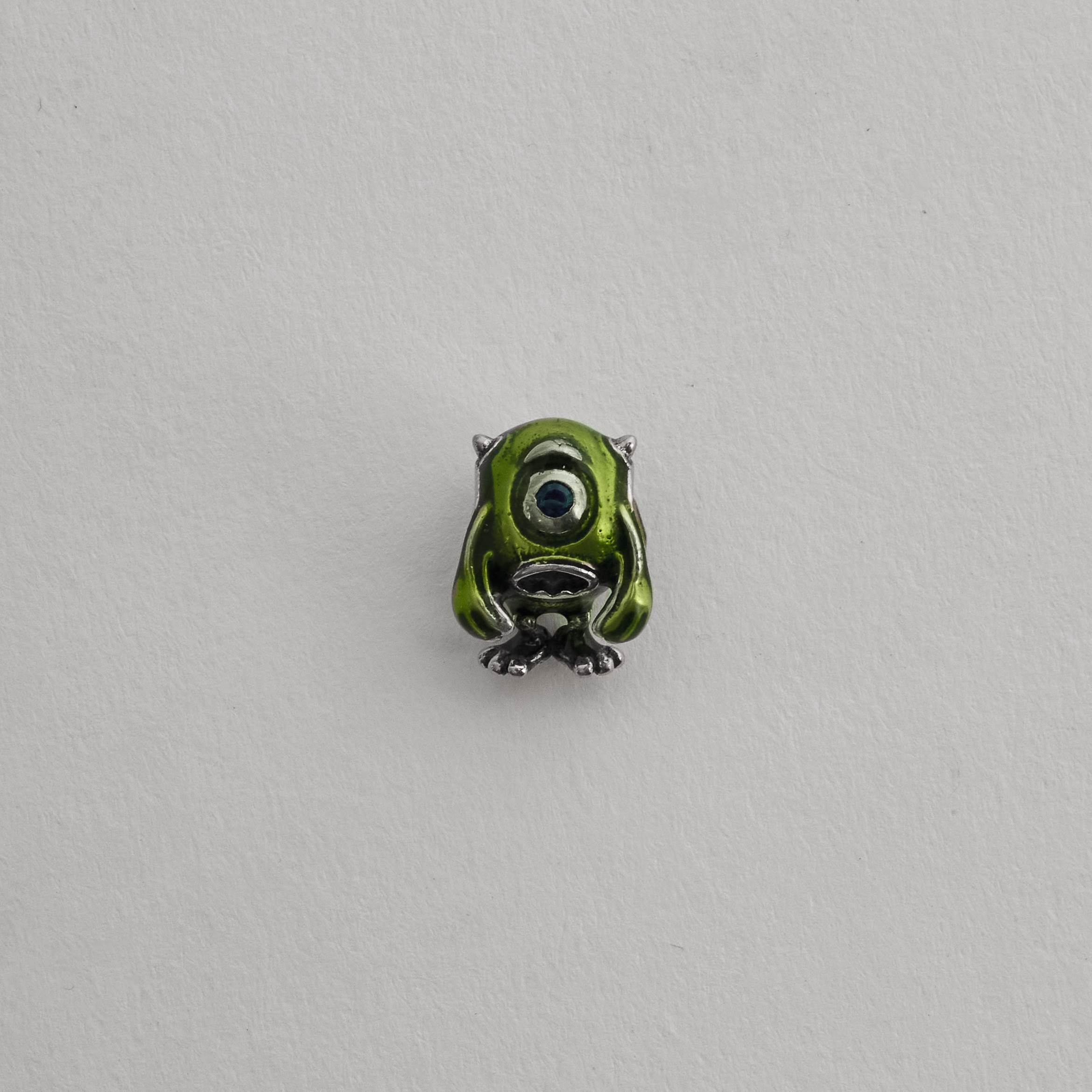 Imagem Secundária Berloque separador Mike Wazowski resina 13mm envelhecido